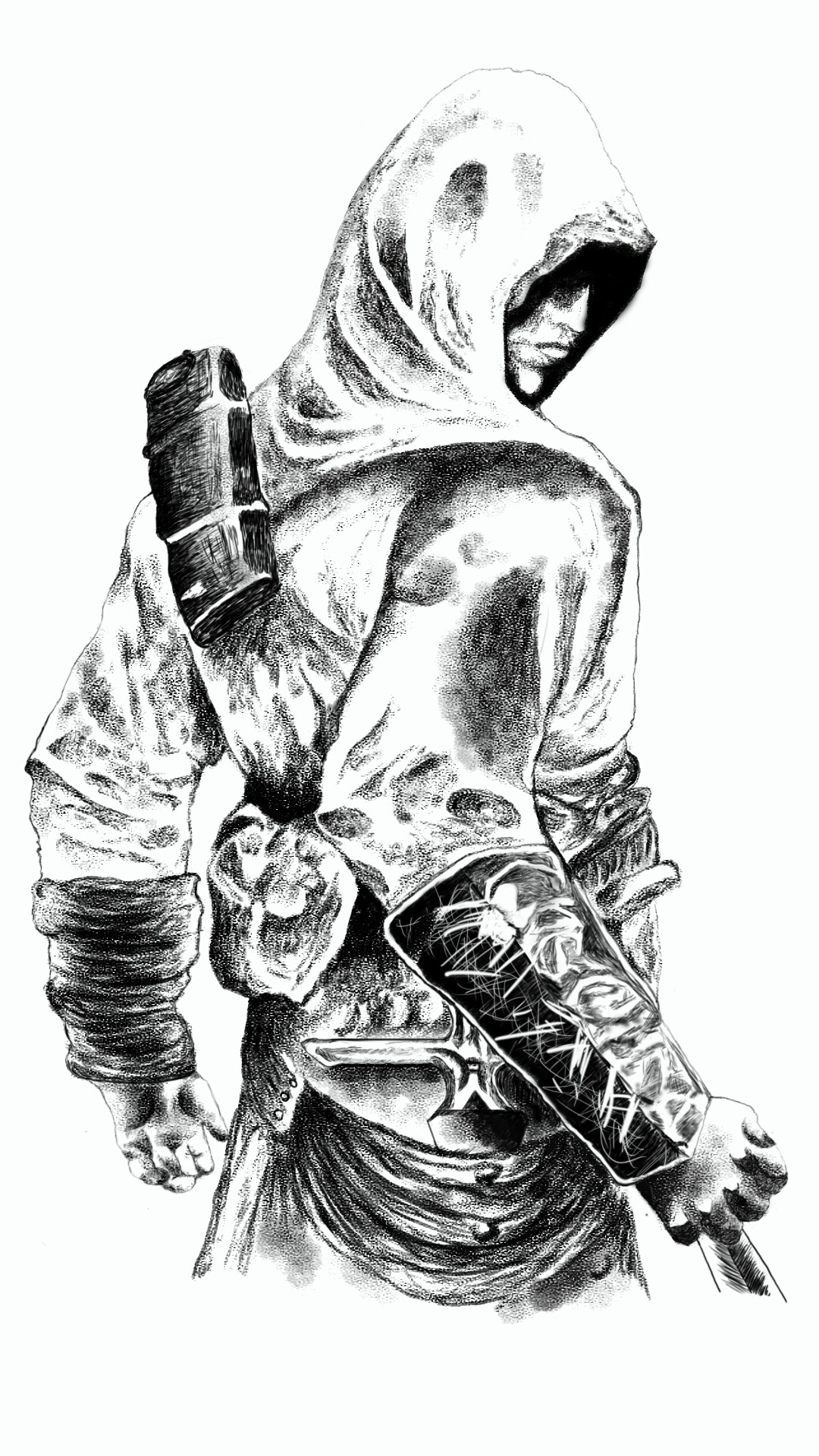 Assassin's creed store drawing