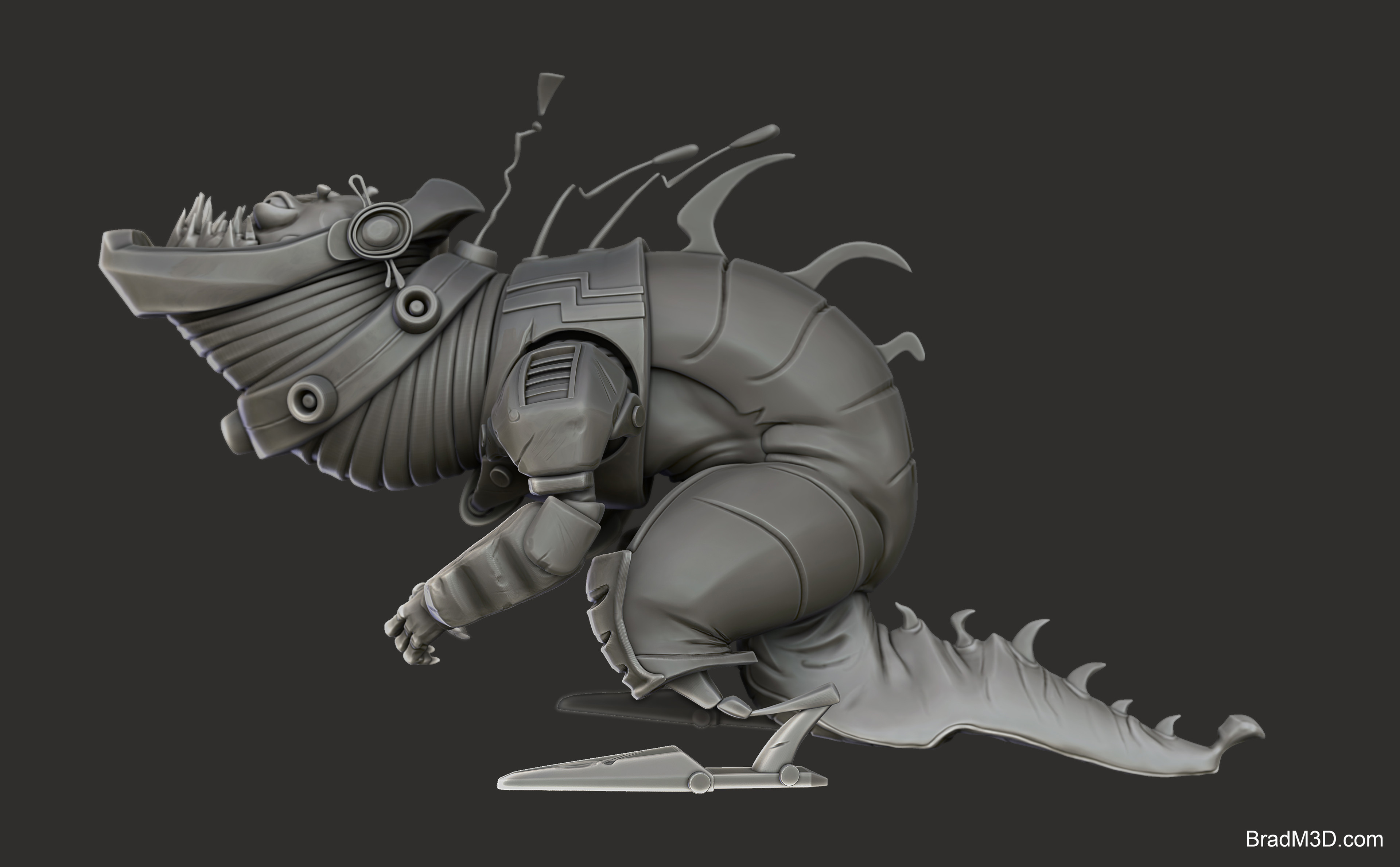 Zbrush: High Poly_02