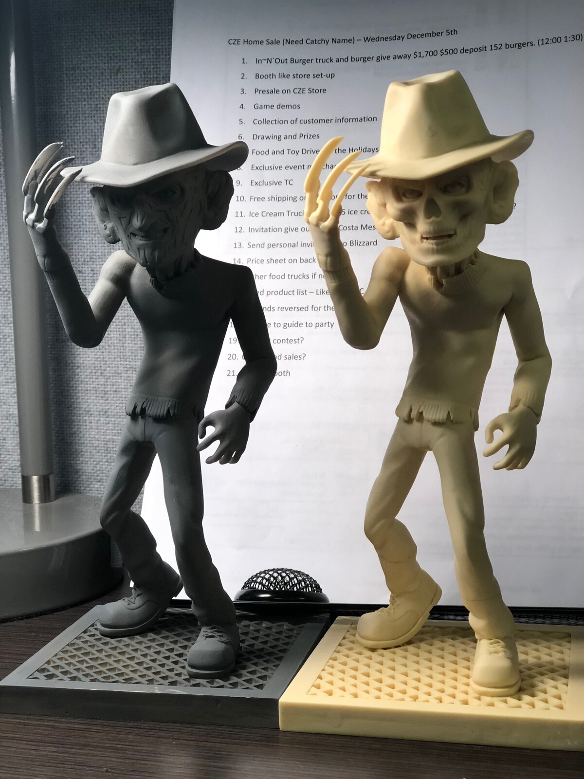 First Round of Prototypes