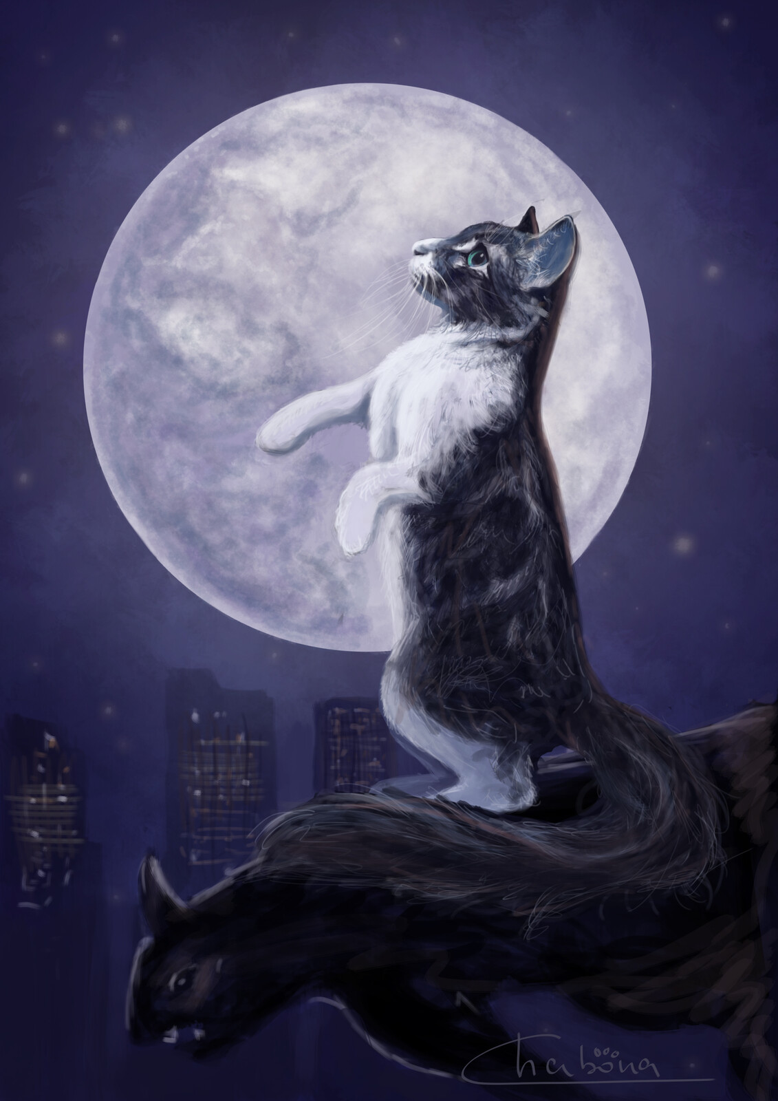 Chancha and the moon