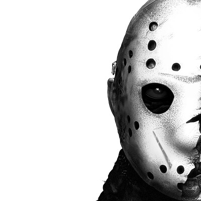 Jason Vorhees Sculpt and Book Cover