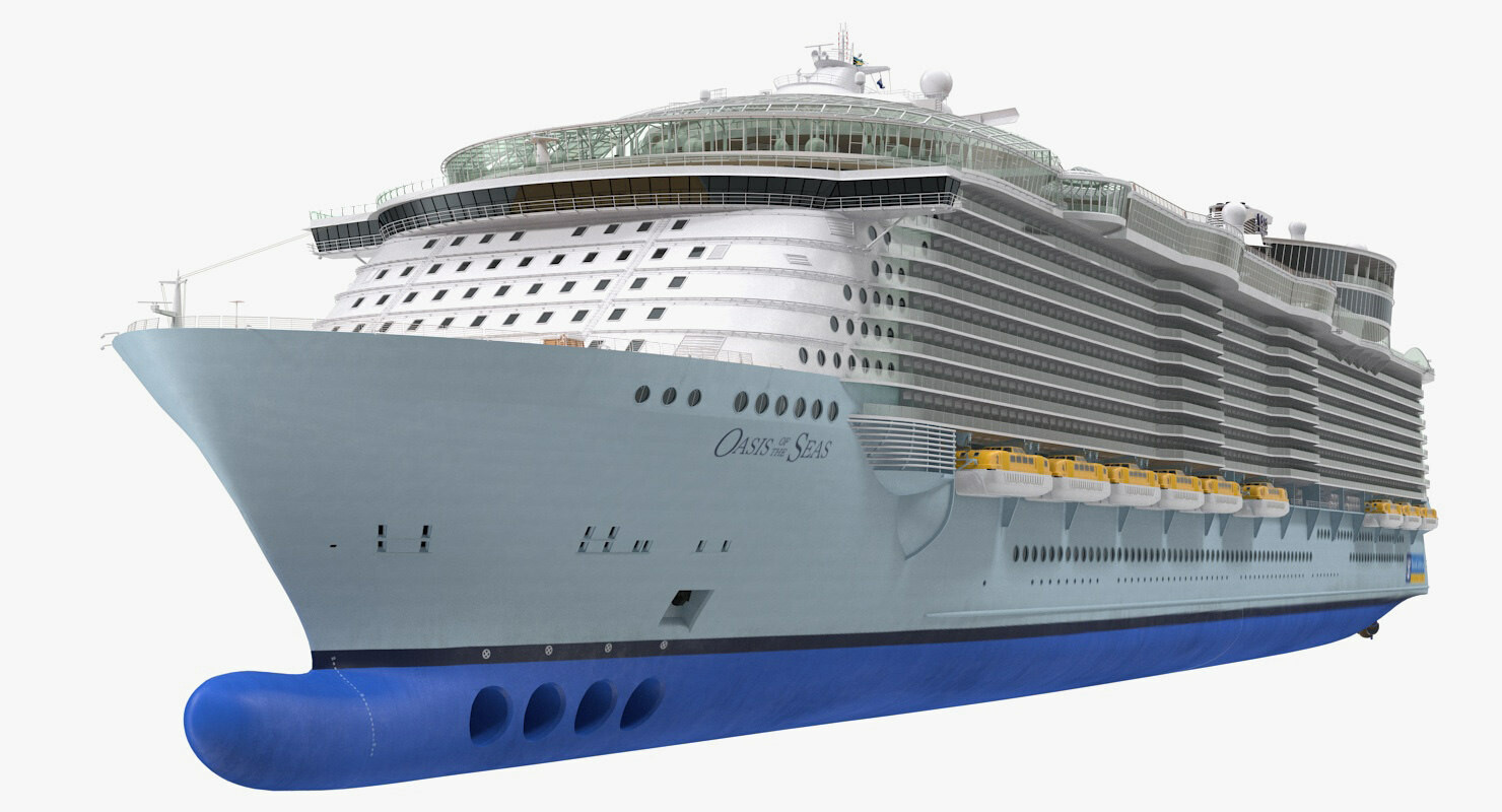 Artstation Cruise Ship Oasis Of The Seas Rigged 3d Model Andrey