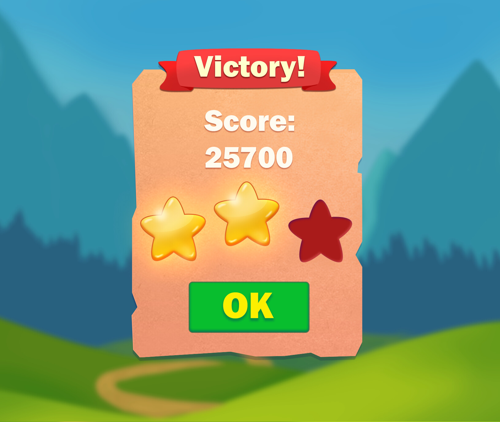 Game pop up