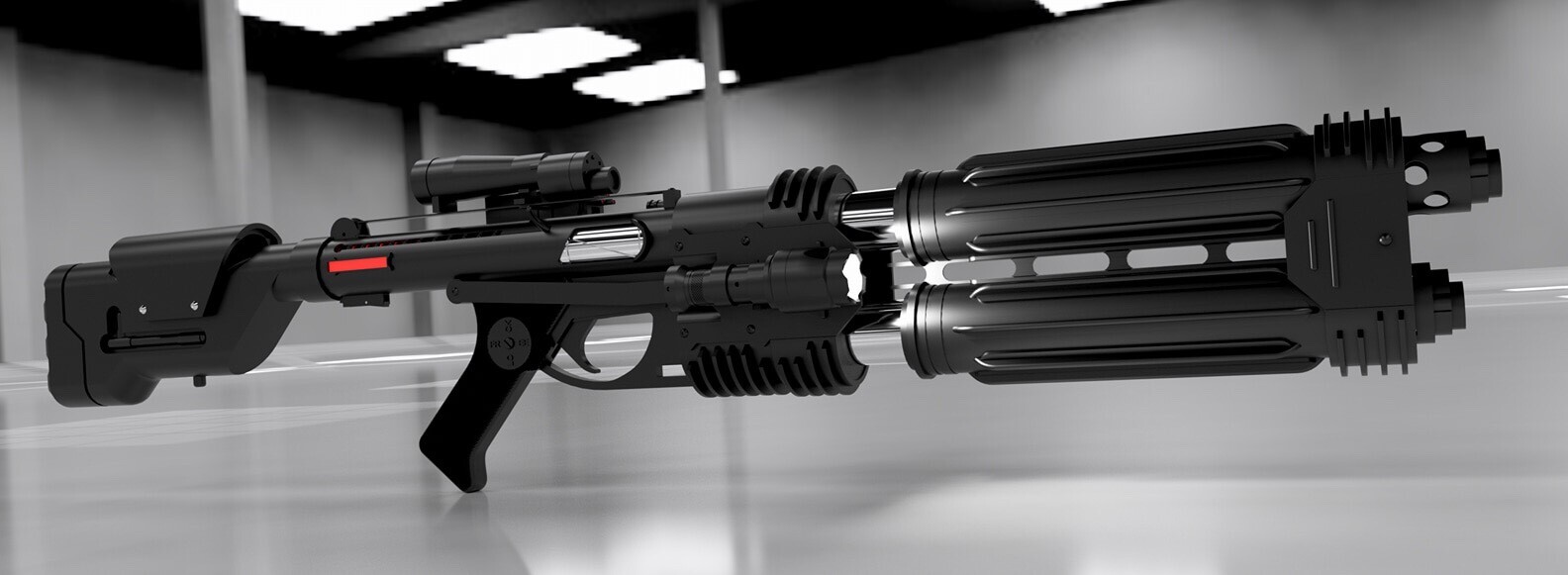 ArtStation E22 Blaster Rifle