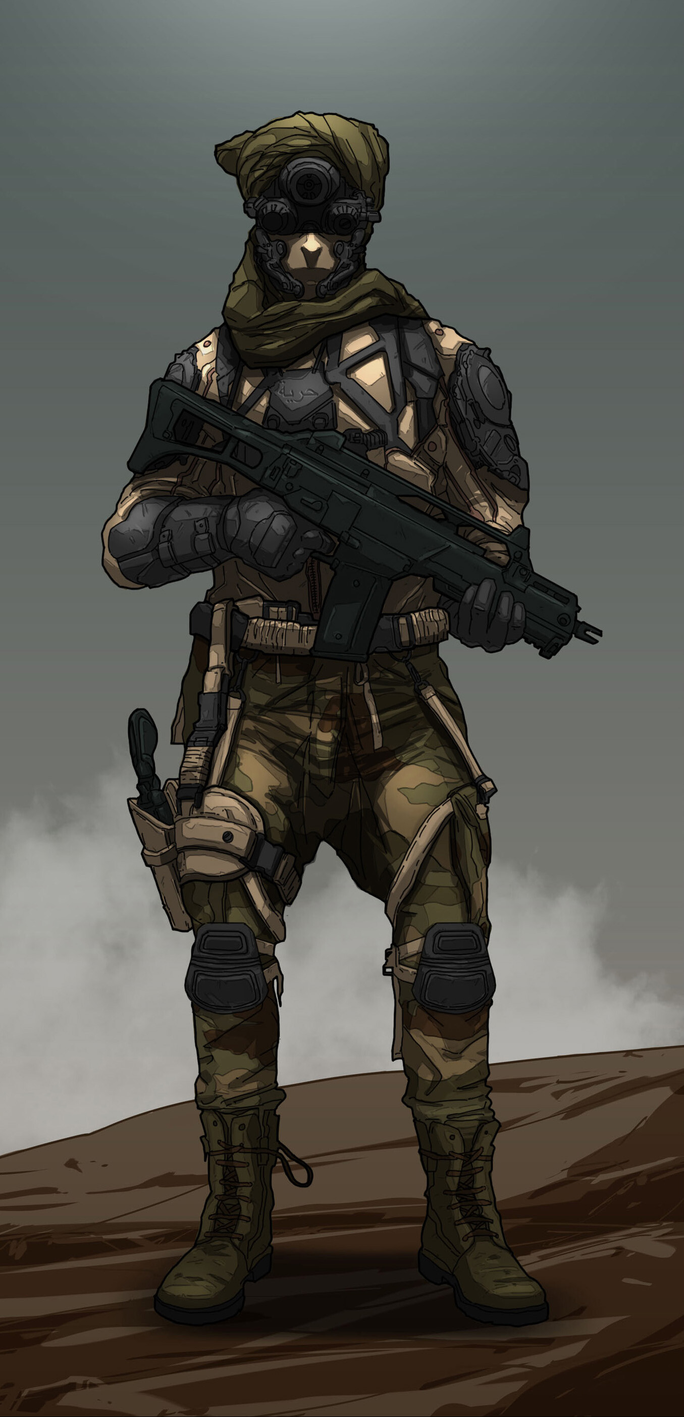 ArtStation freedom fighters