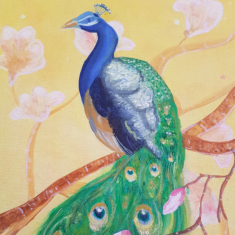 Sunset Peacock