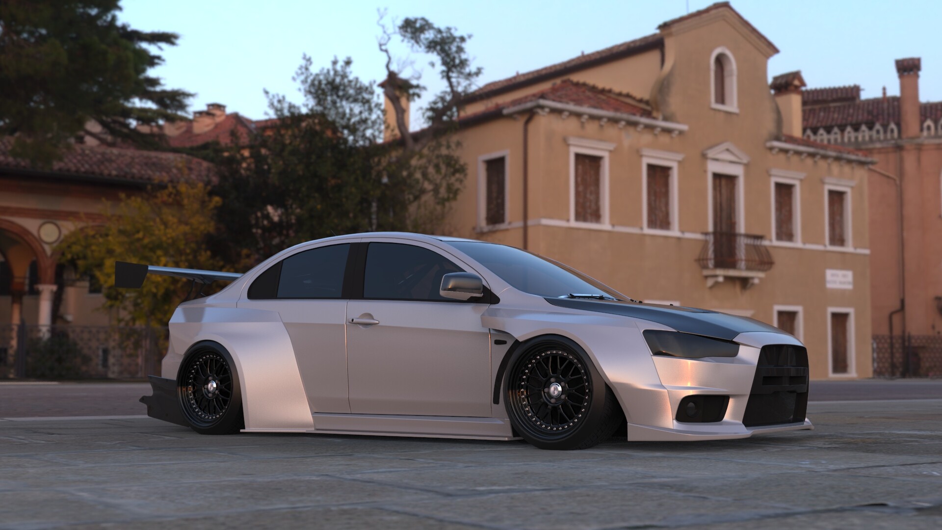 Andrew Pickett Evo X Custom Fender Flares