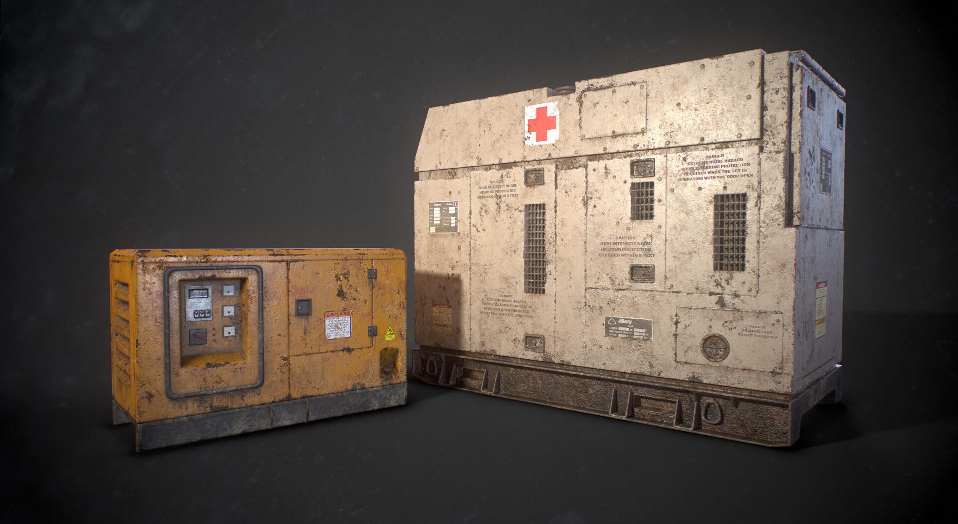Eforb Outsource Game Studio Outdoor props 3d model