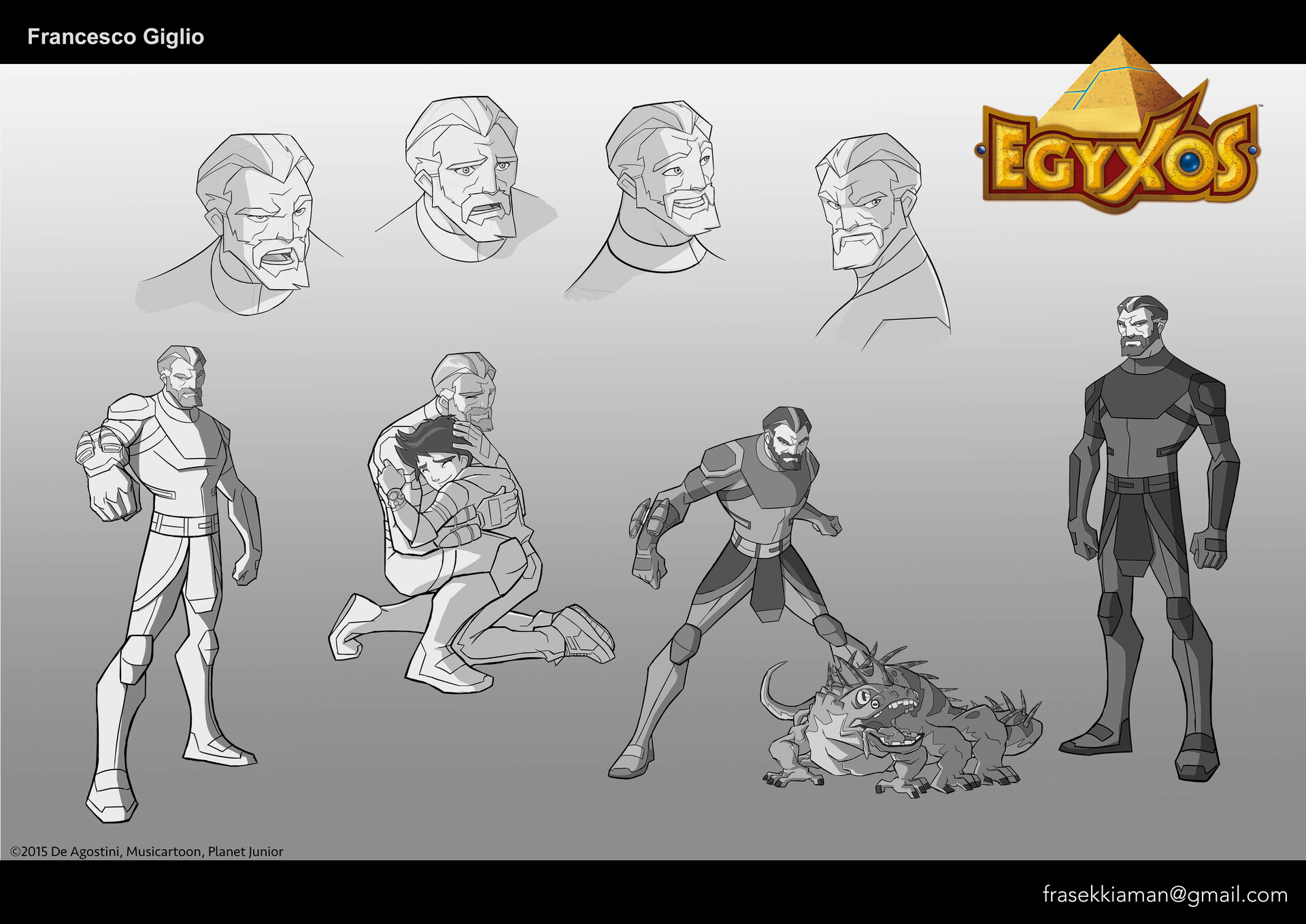 Artstation Egyxos Serie Character Designer