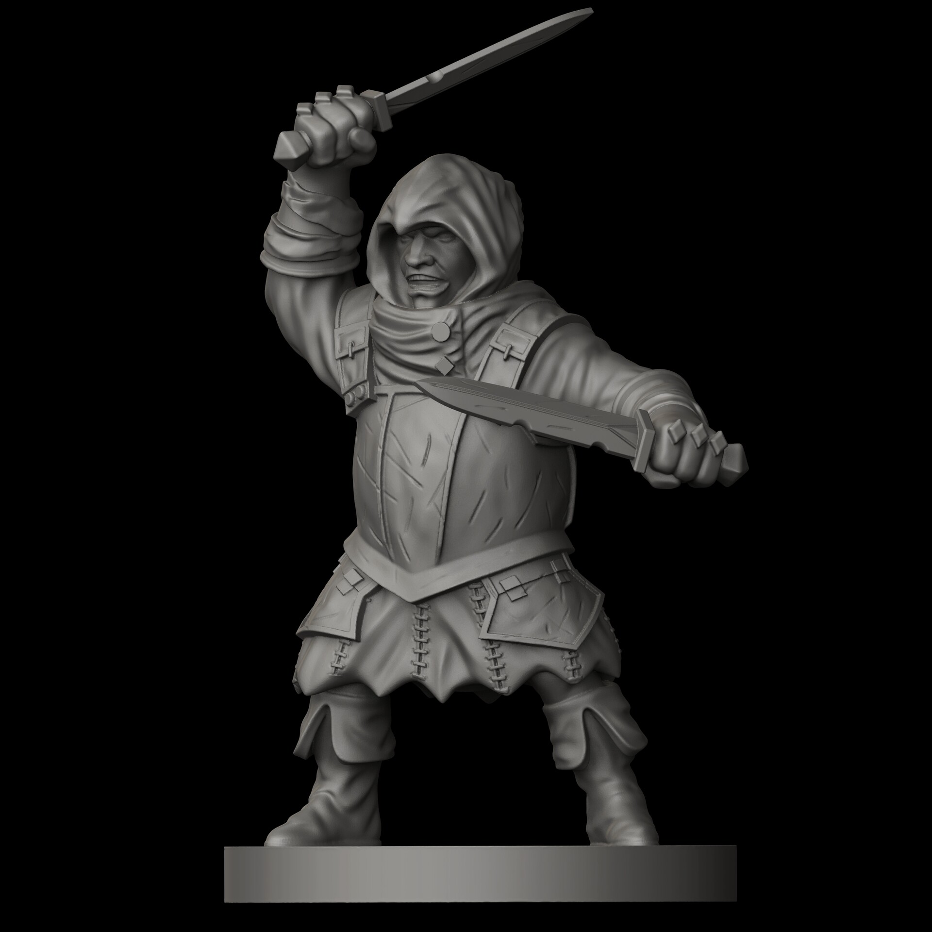 Artstation Brigand Cutthroat Darkest Dungeon Kirill Ganin