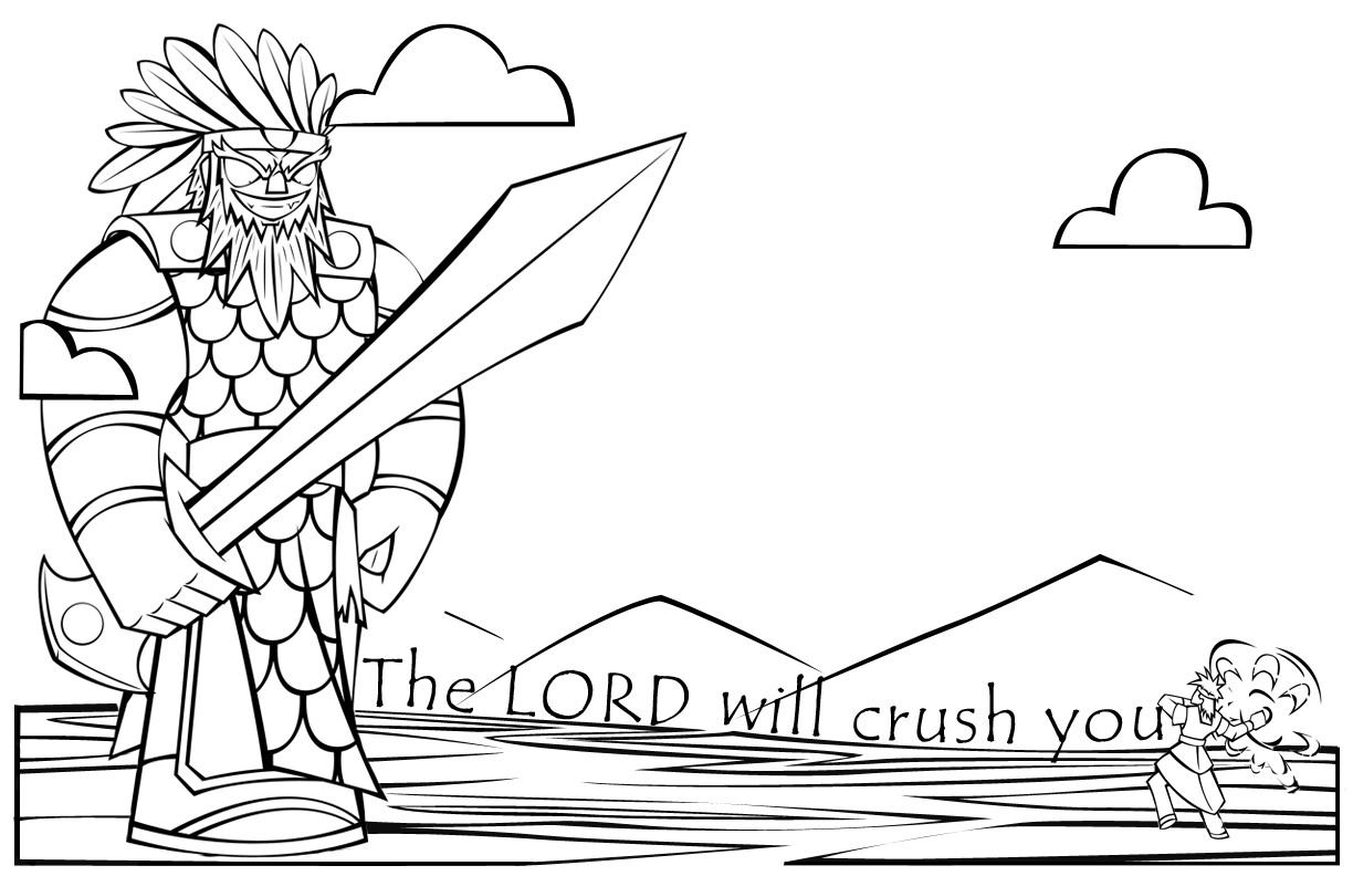 David and Goliath
