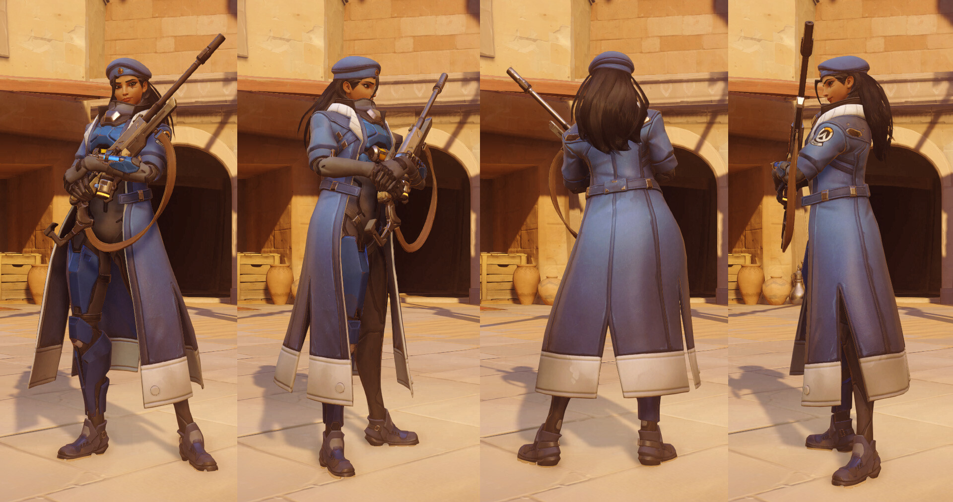 Artstation Ana Captain Amari Skin Donald Phan