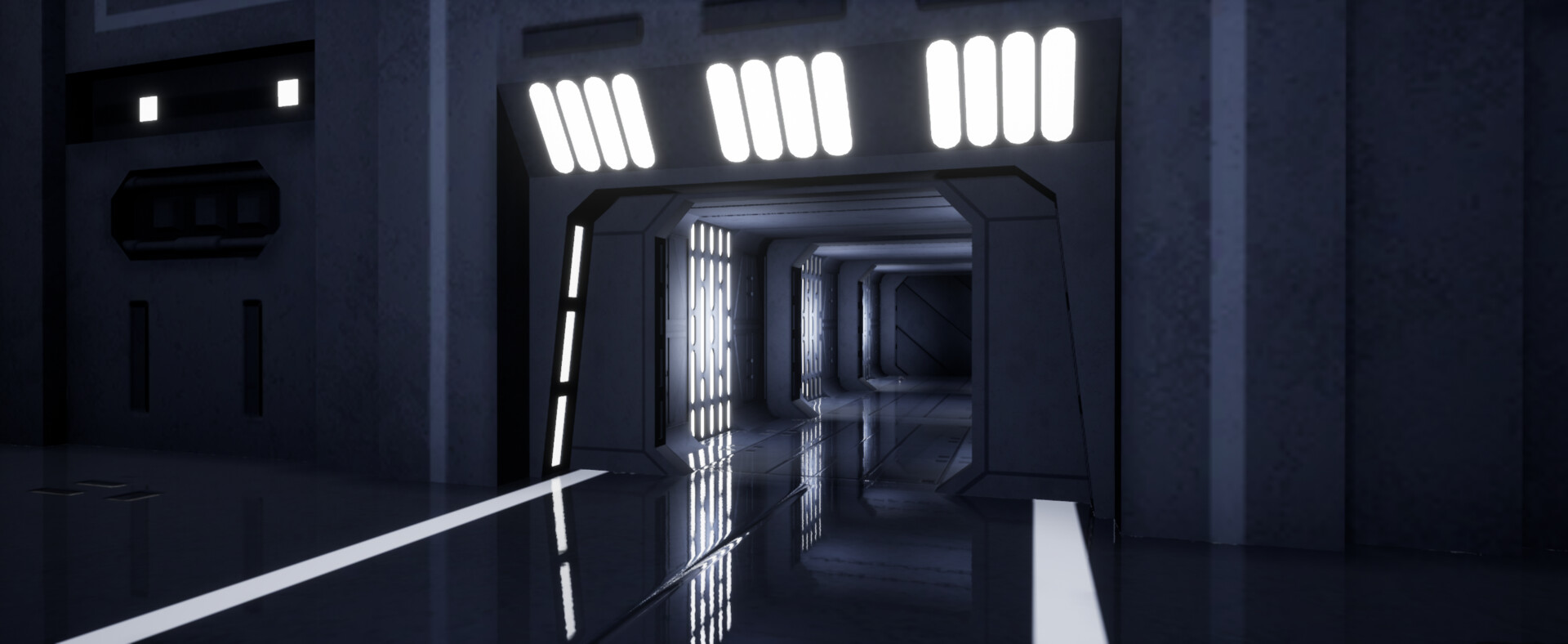 Artstation Star Destroyer Hangar Fan Art Aaron Cole