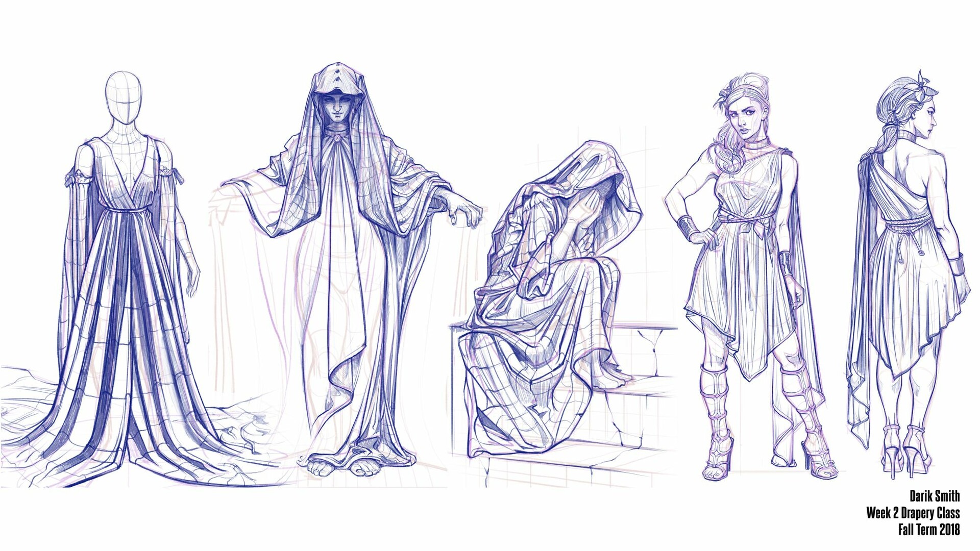 Darik Smith - Clothing Drawing Class Darik Smith - Clothing Drawing Class