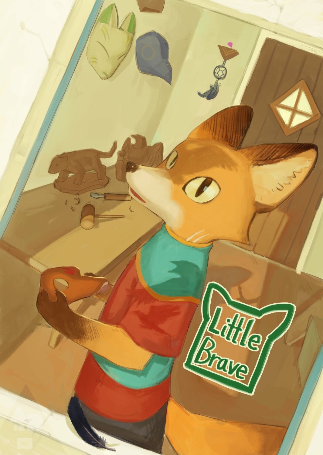 Artstation Little Brave 2018 2d Animation Homedo K