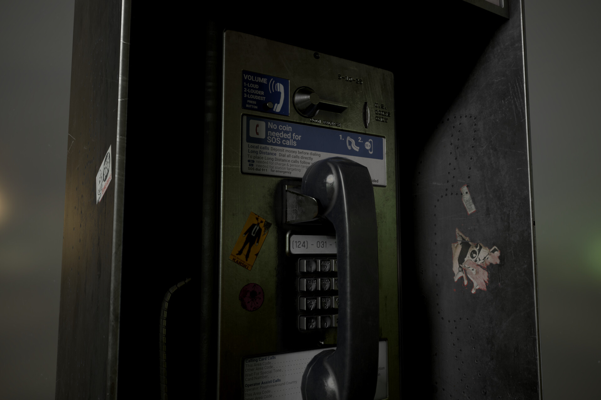 Artstation Payphone Ivan Omelchenko