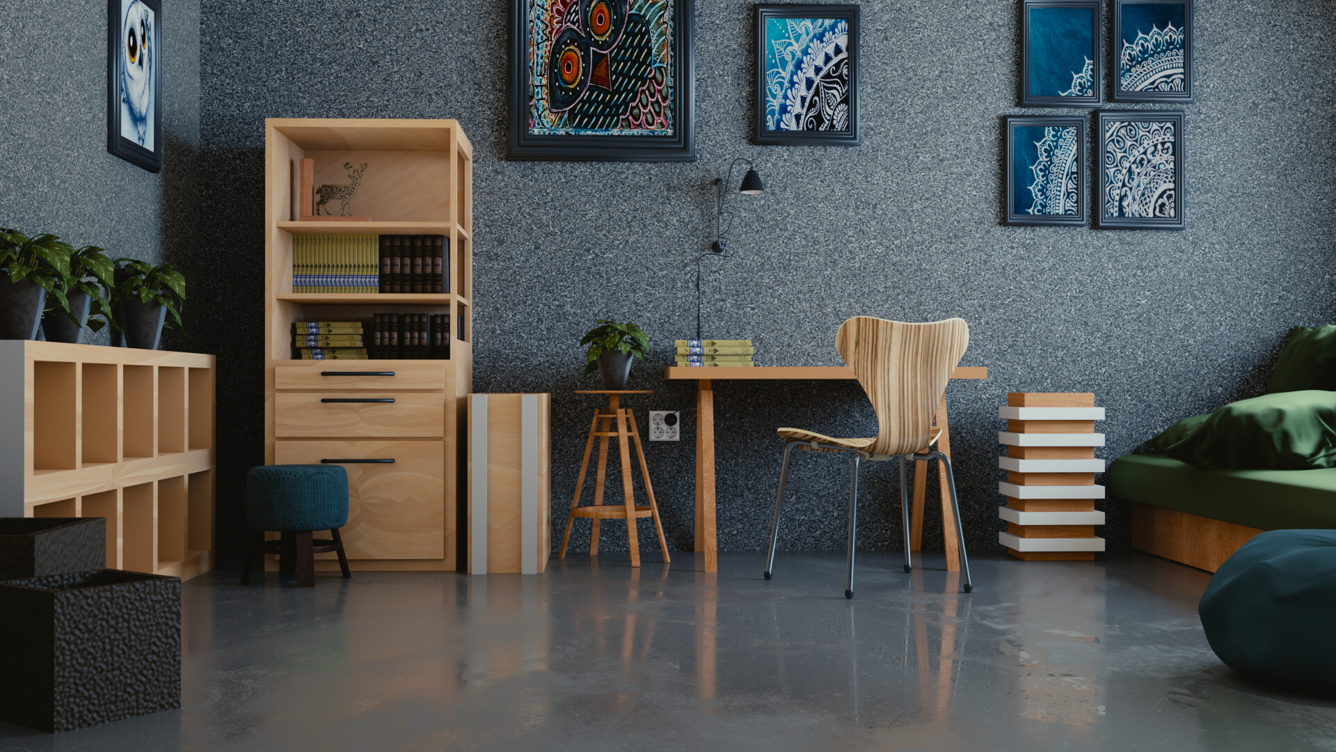Artstation Study Room Indra Setya Himawan