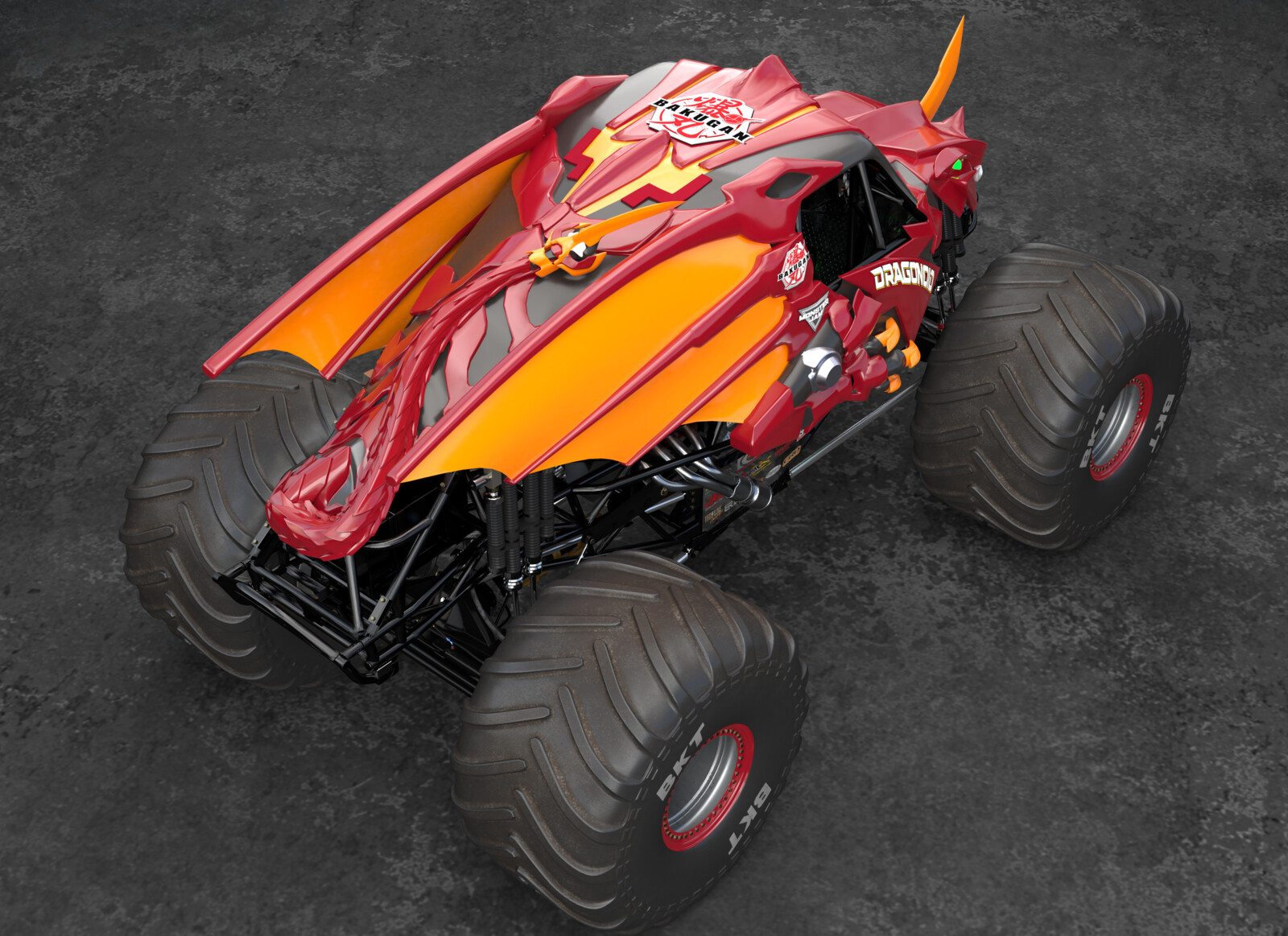 monster jam dragonoid toy