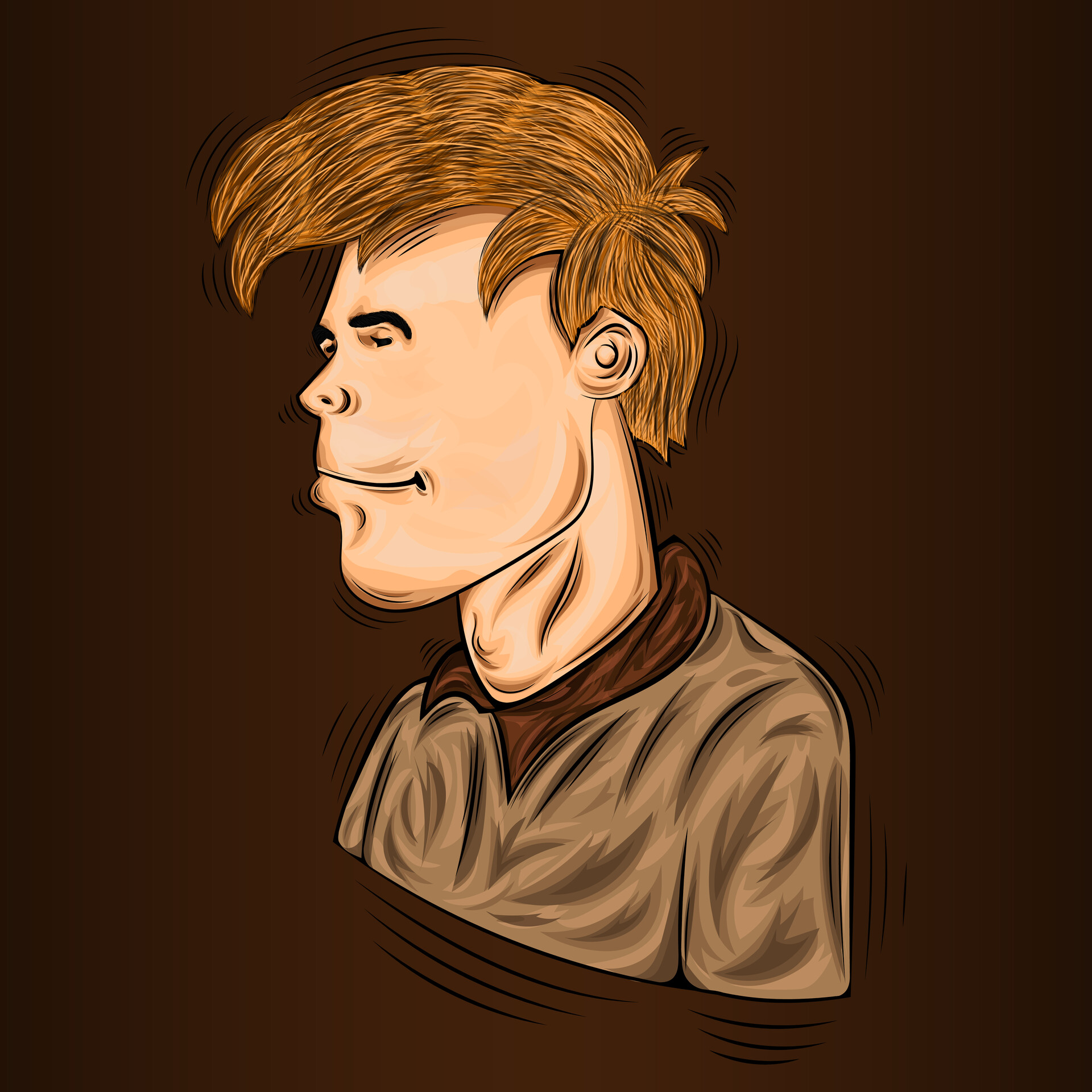 ArtStation - Cartoon Character Magnus Carlsen