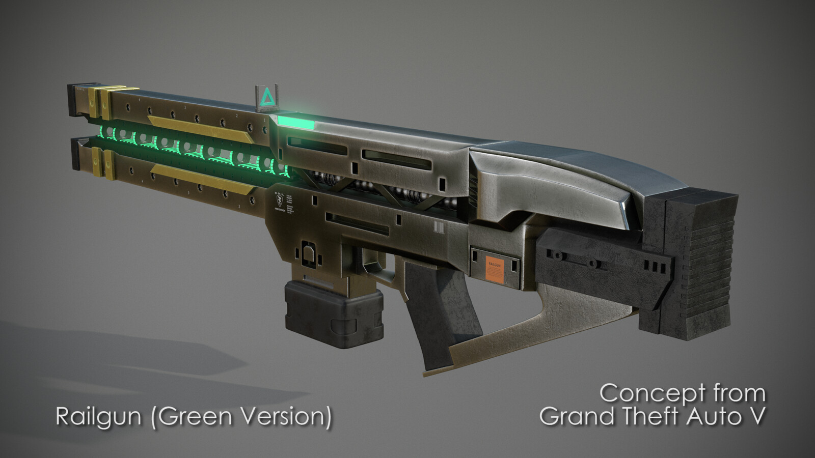 Kollen Wasylean on ArtStation Railgun Grand Theft Auto V