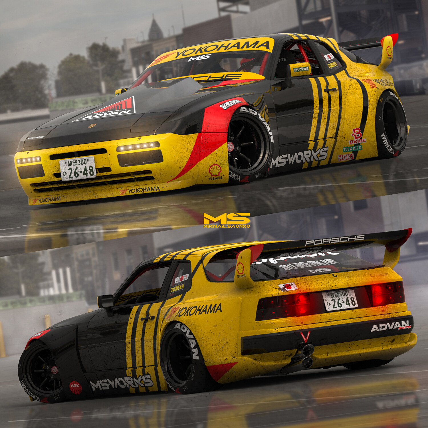 Mikhail Sachko - Porsche 944 MS-Works