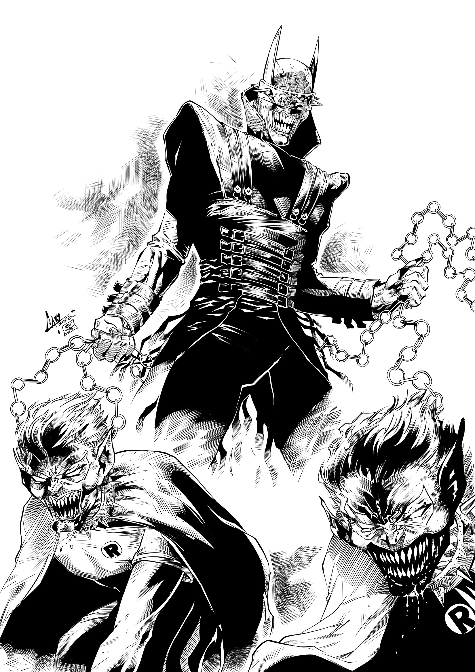 Snakebit Art Studio The Batman Who Laughs