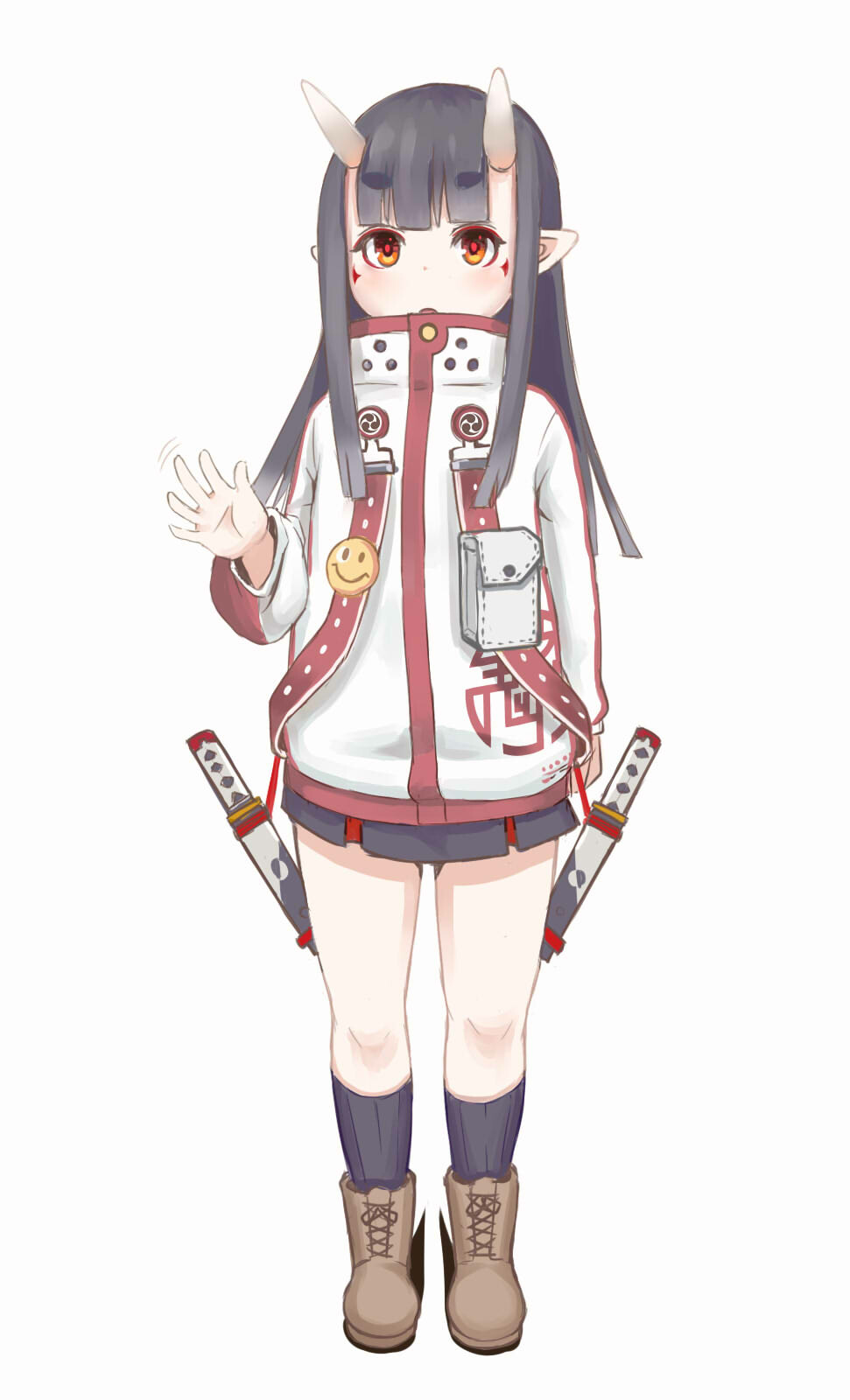 鬼の娘イラスト 16b6d9a17b24caa37cc65bacc2c61d