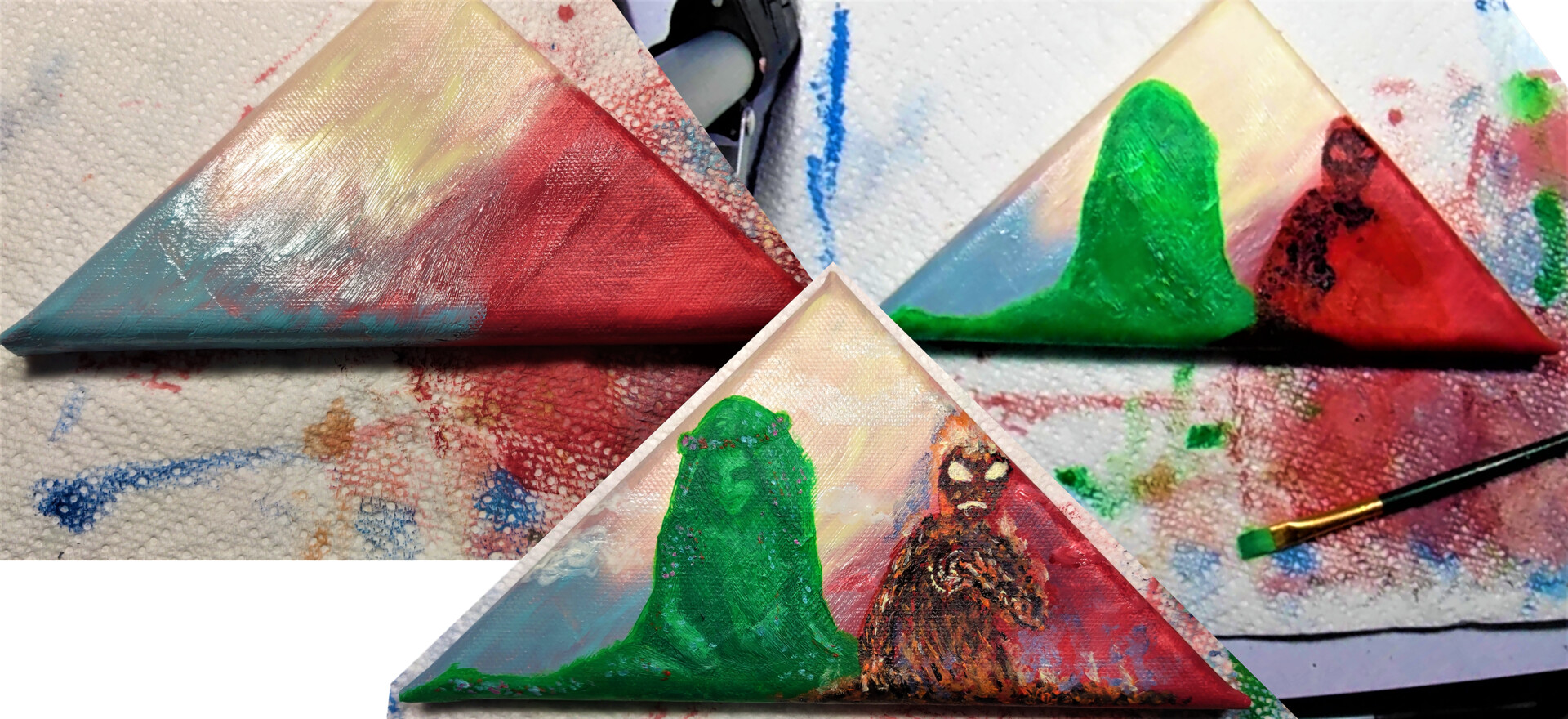 Kiera Balko 4 Piece Moana Painting