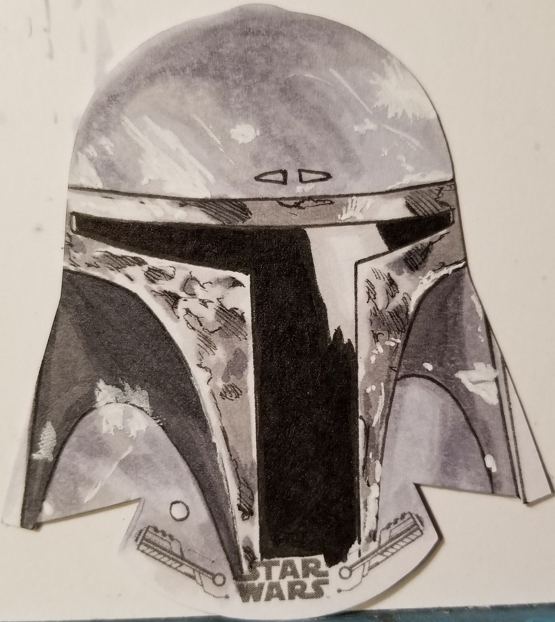 Tom Amici Topps Star Wars Empire Strikes Back Black and White