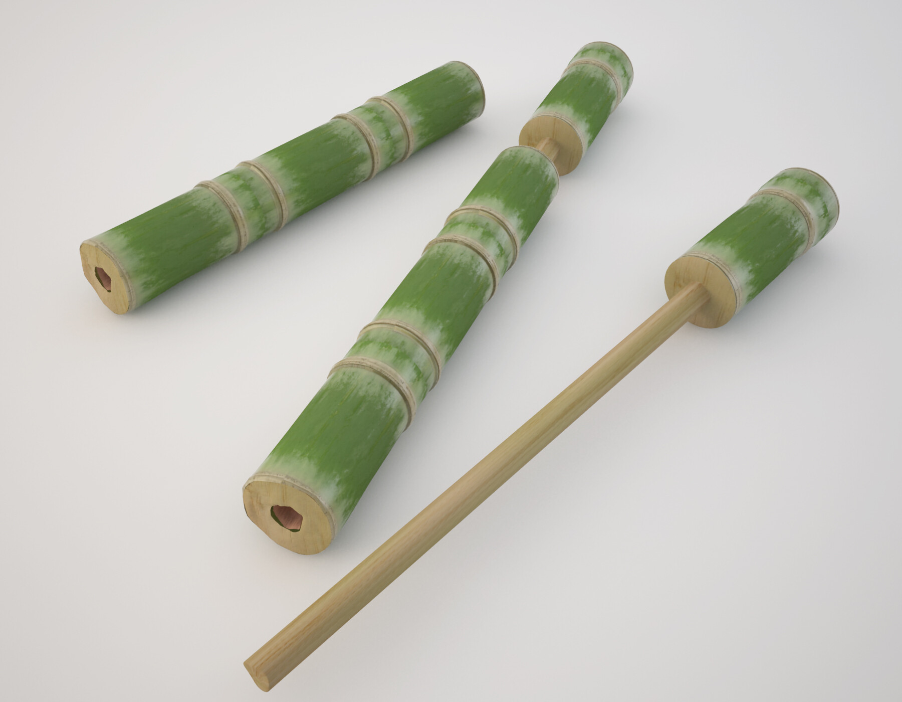 Artstation Bamboo Tree Gun Tharidu Gamage
