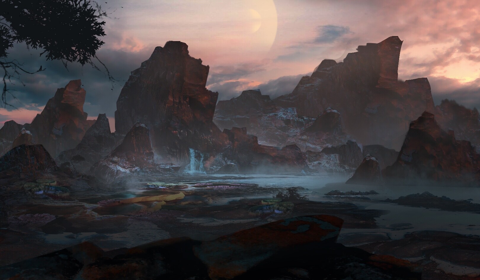 ArtStation - Alien planet 2