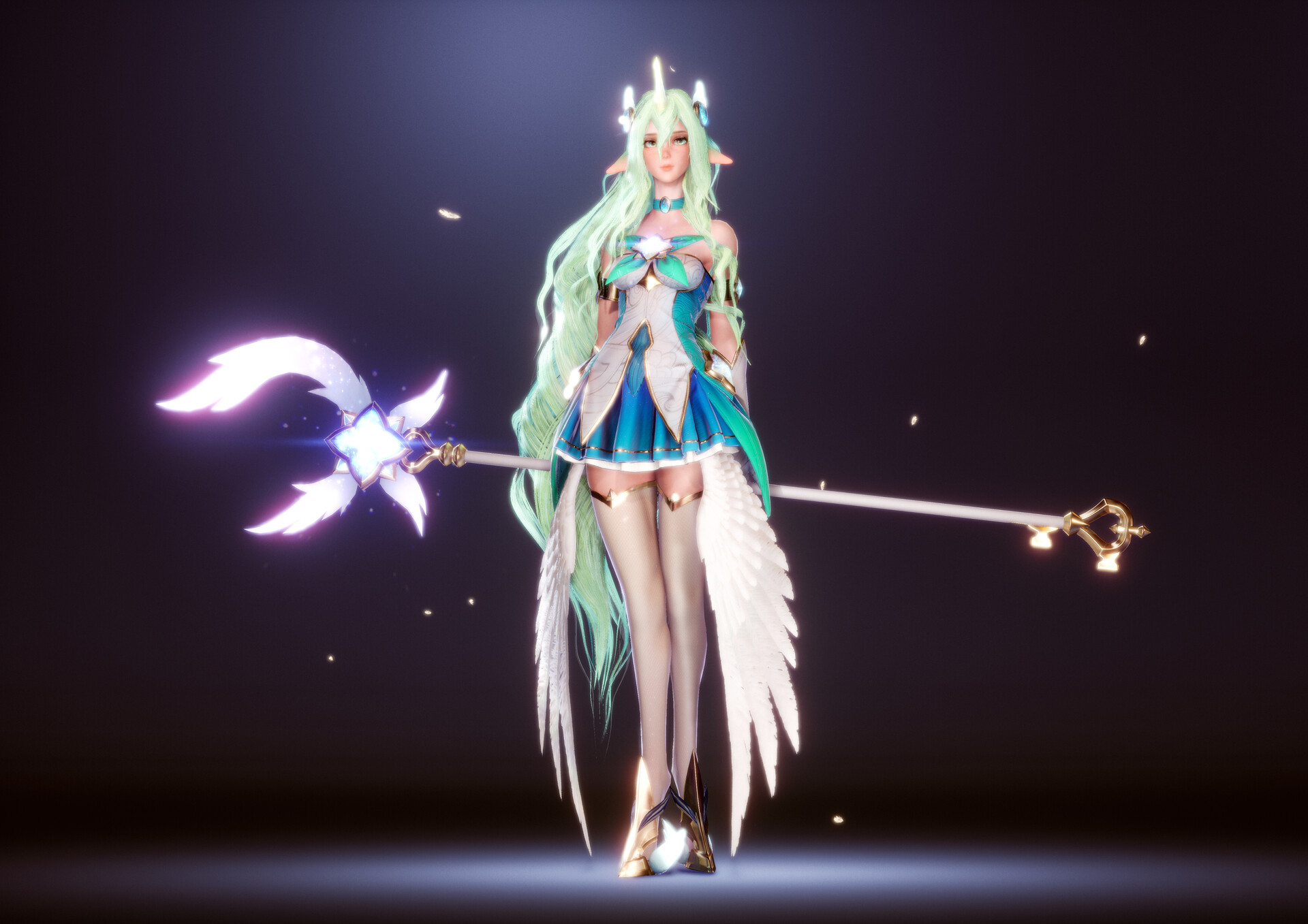 Artstation League Of Legends Star Guardian Soraka Chang