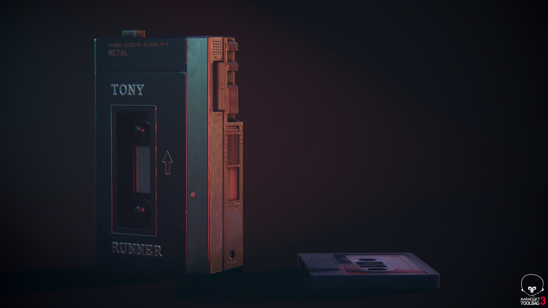 Artstation Vintage 1980 S Walkman Cassette Player