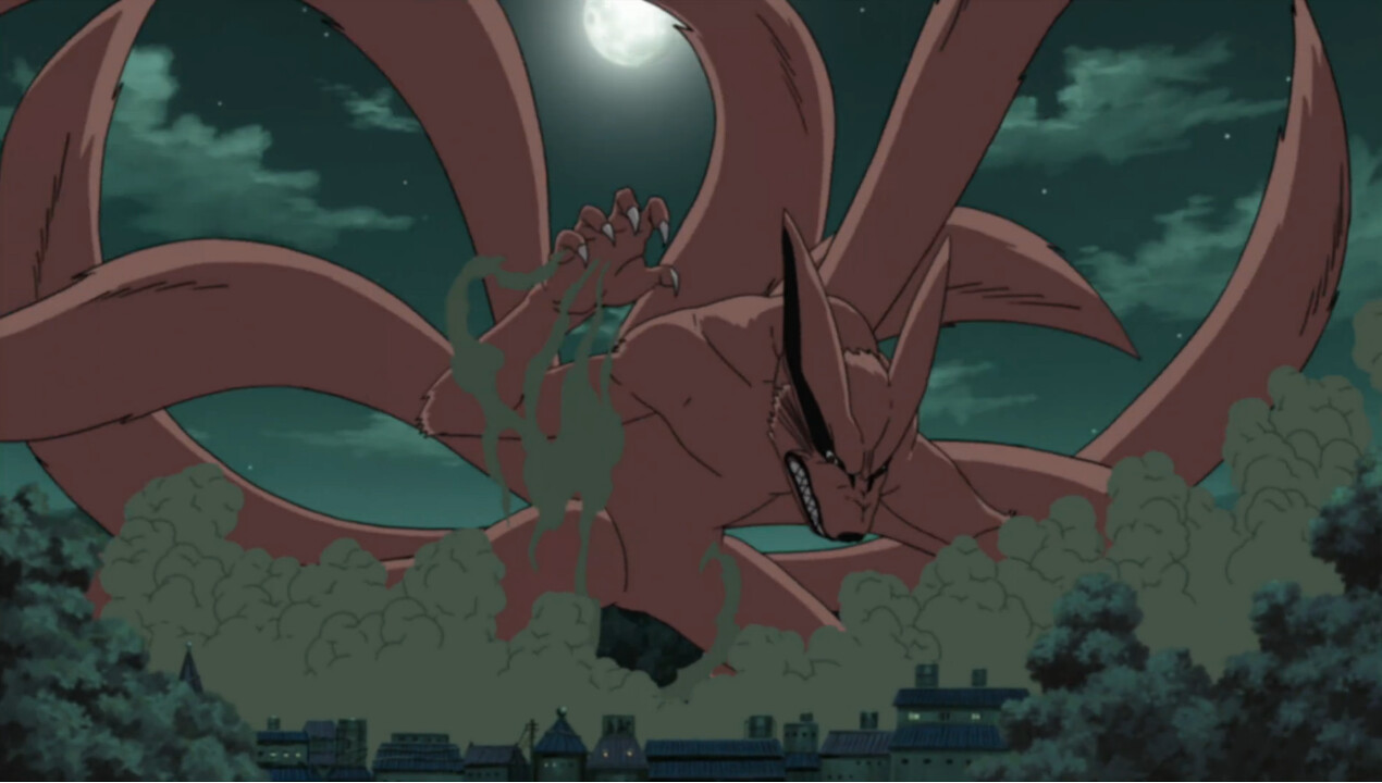 Artstation Kurama Attacks Konoha A Elias Ch