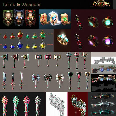 Sergio cosmai items weapons