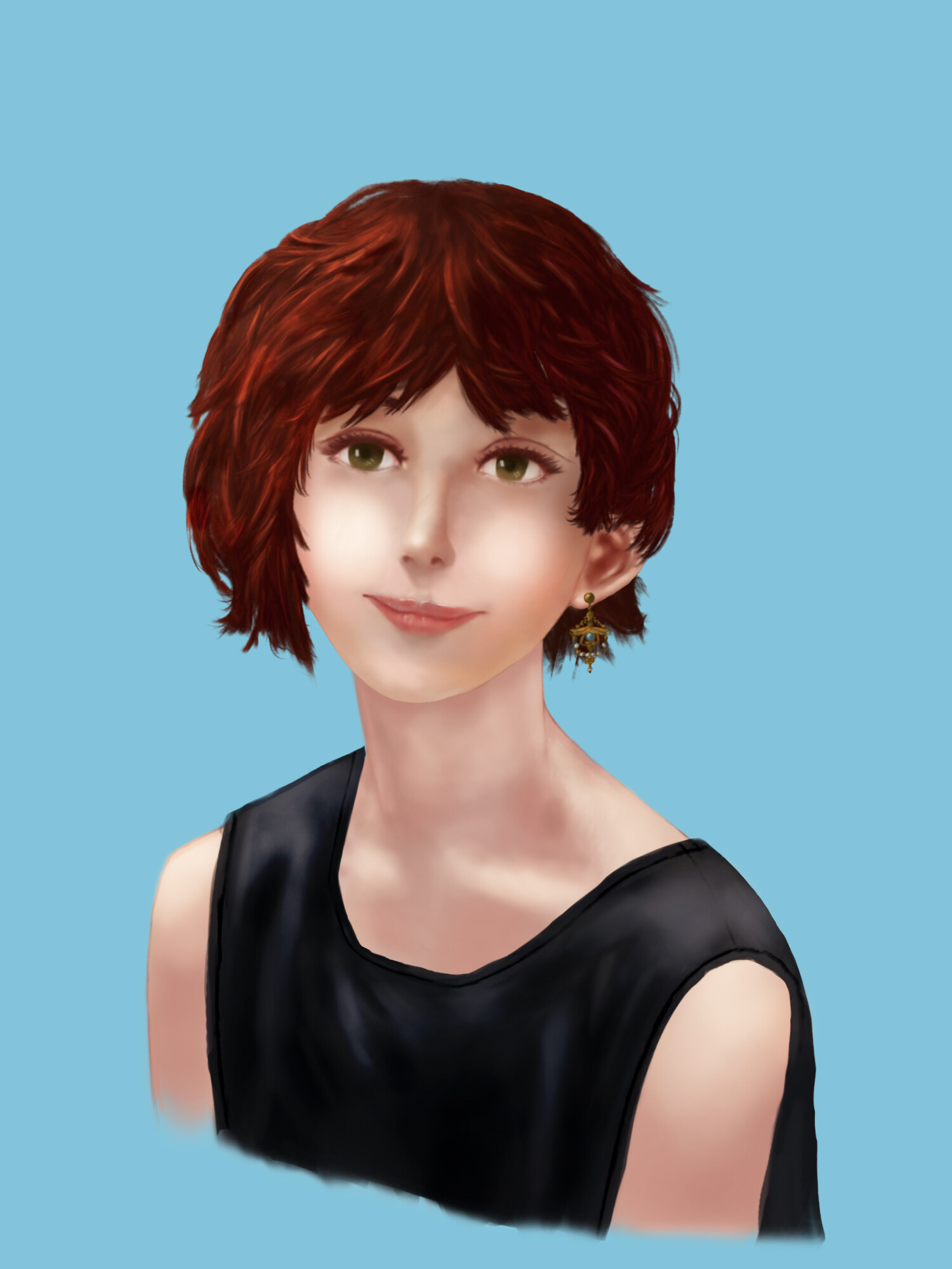 ArtStation - short hair