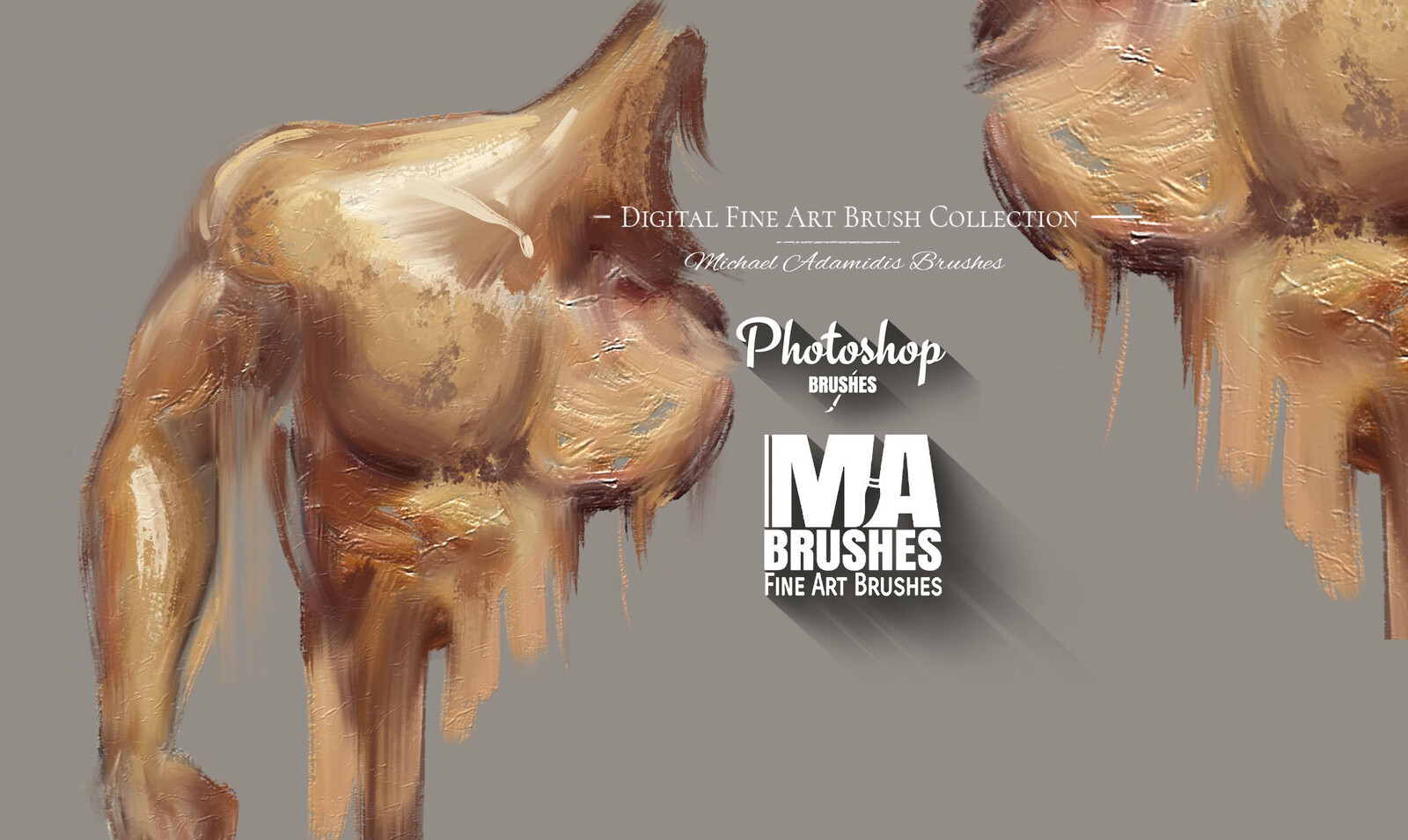 MA-BRUSHES - Photoshop Oil Brushes - Painting Texture Brush Pack
