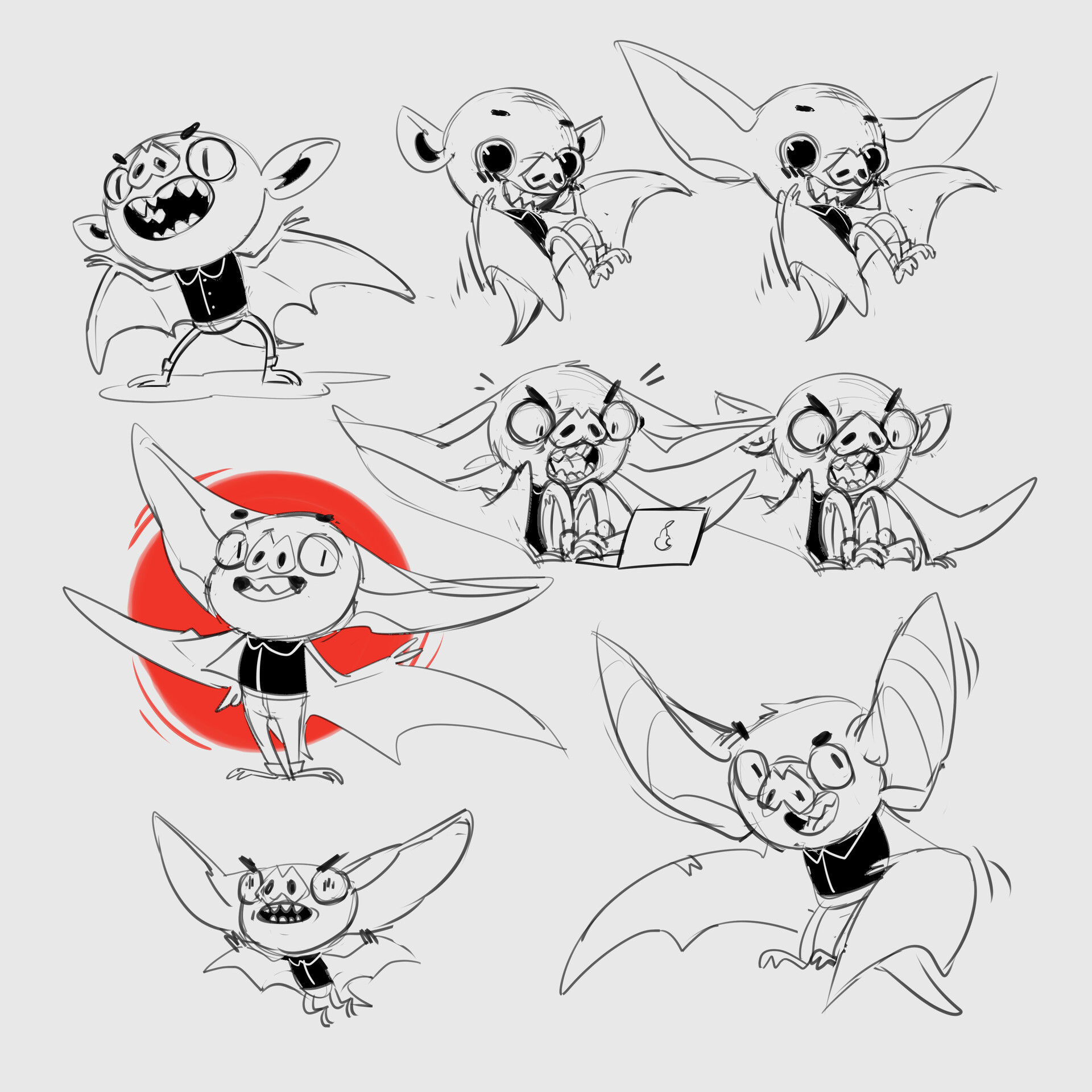 ArtStation Bat character concept