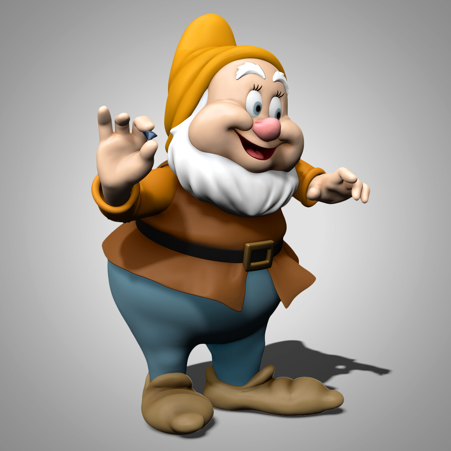 【 White and the Seven Dwarfs】イラスト Snow White and the Seven Dwarfs