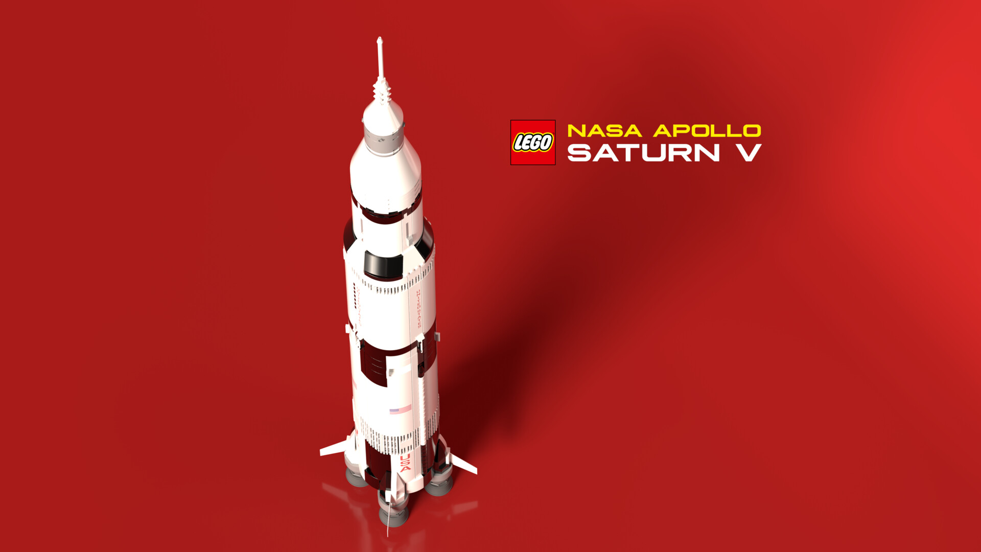 kaffe Udelukke Trænge ind ArtStation - LEGO NASA Apollo Saturn V