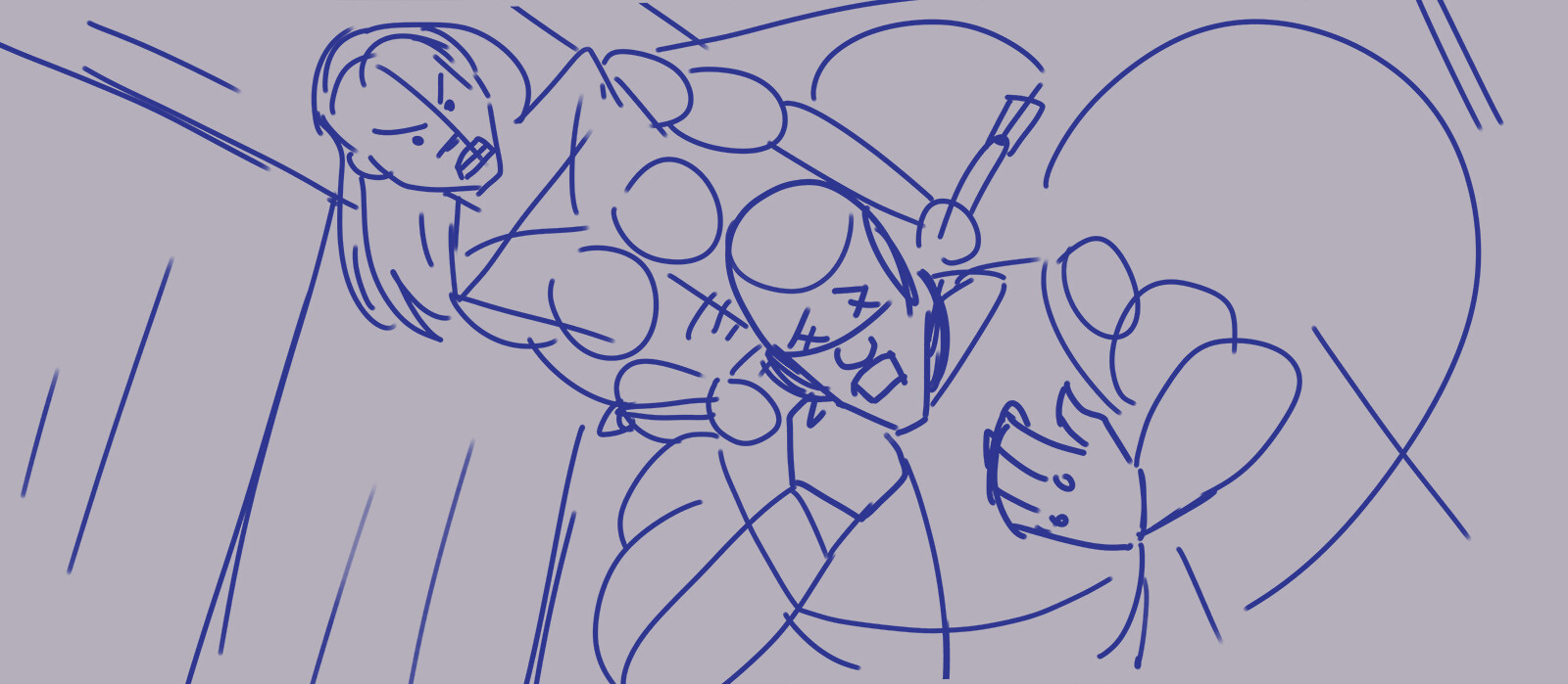 The initial idea I went for.