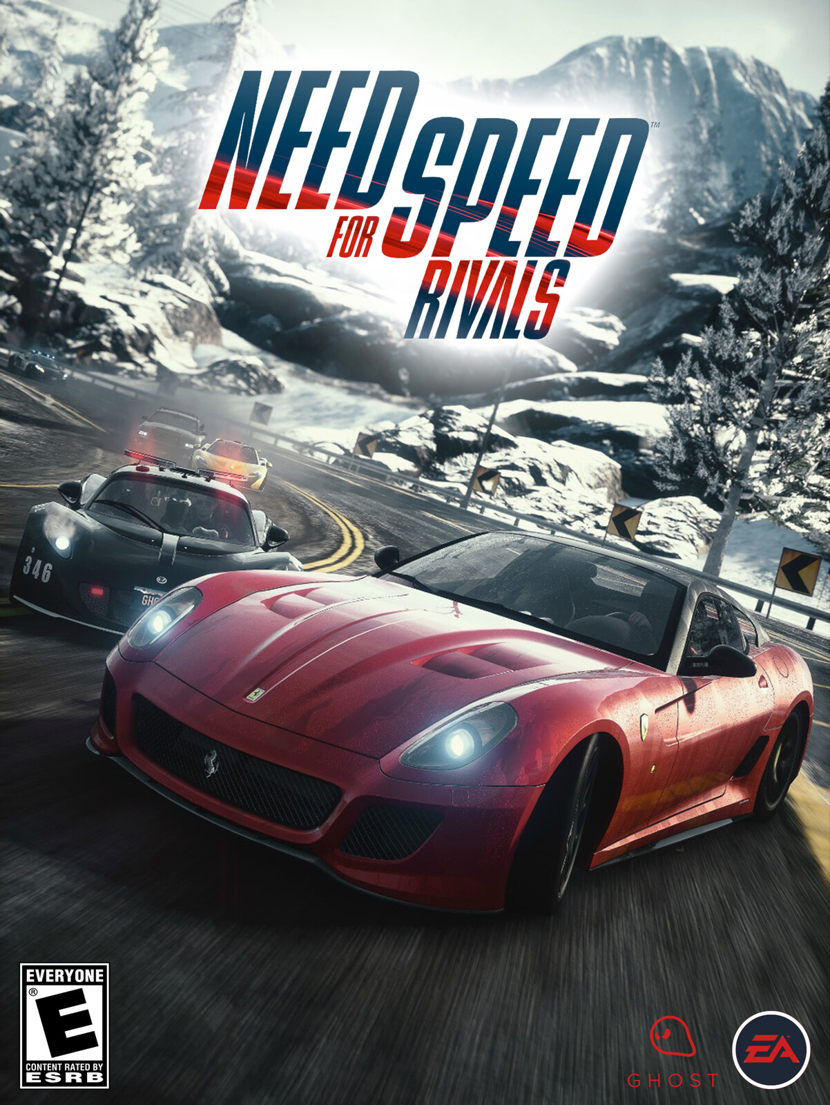 Need for Speed Rivals (Modification on the original cover).