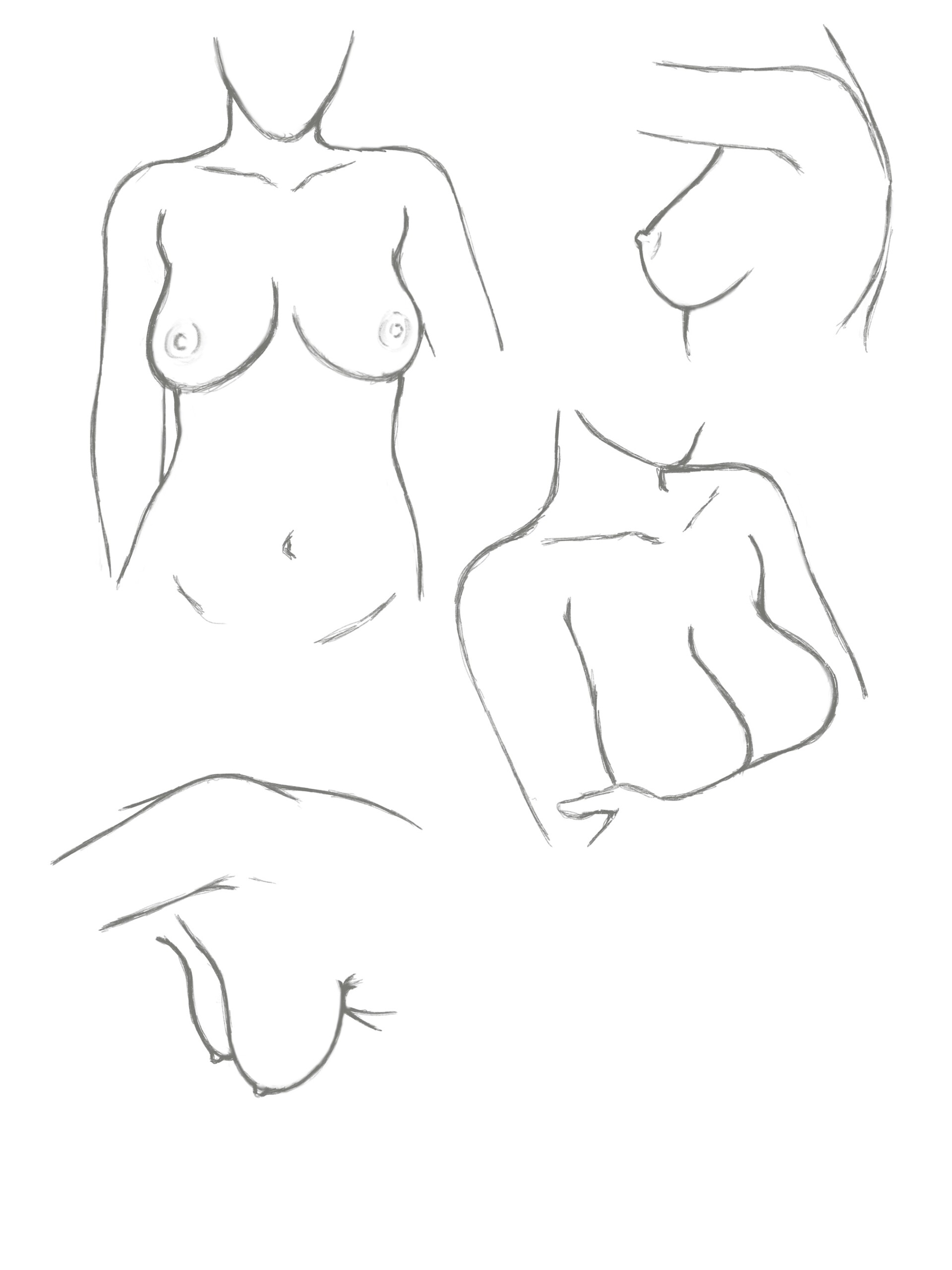 How to draw breast~ by Lovecusty on DeviantArt