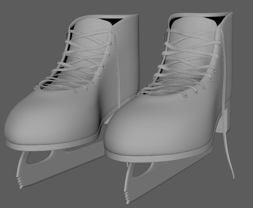 ArtStation - Ice Skate Model