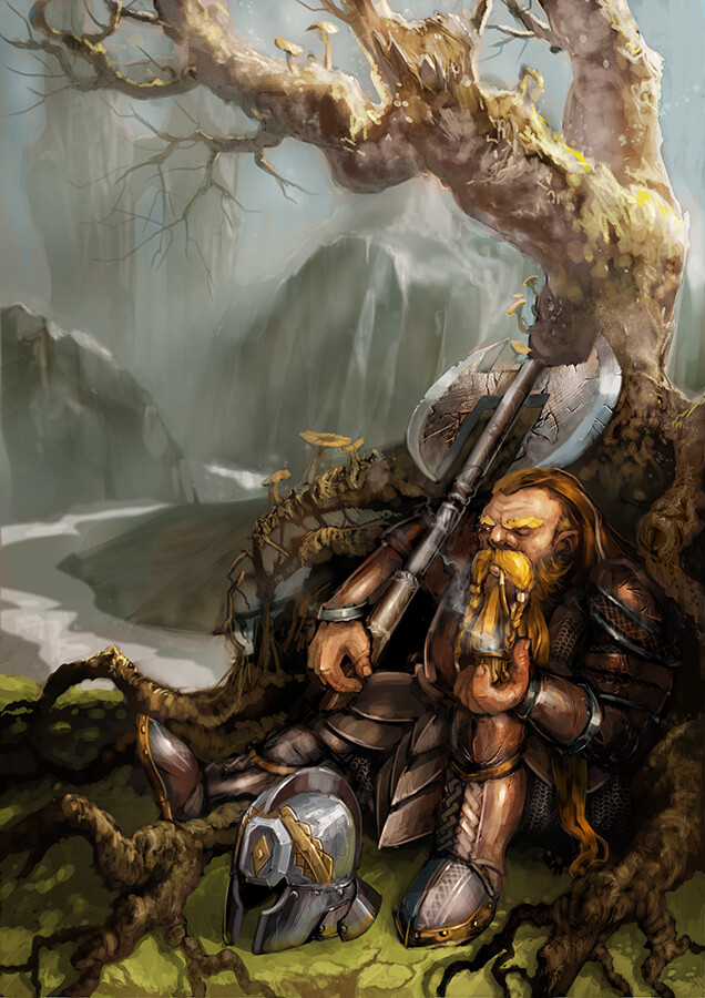 Rest after a battle