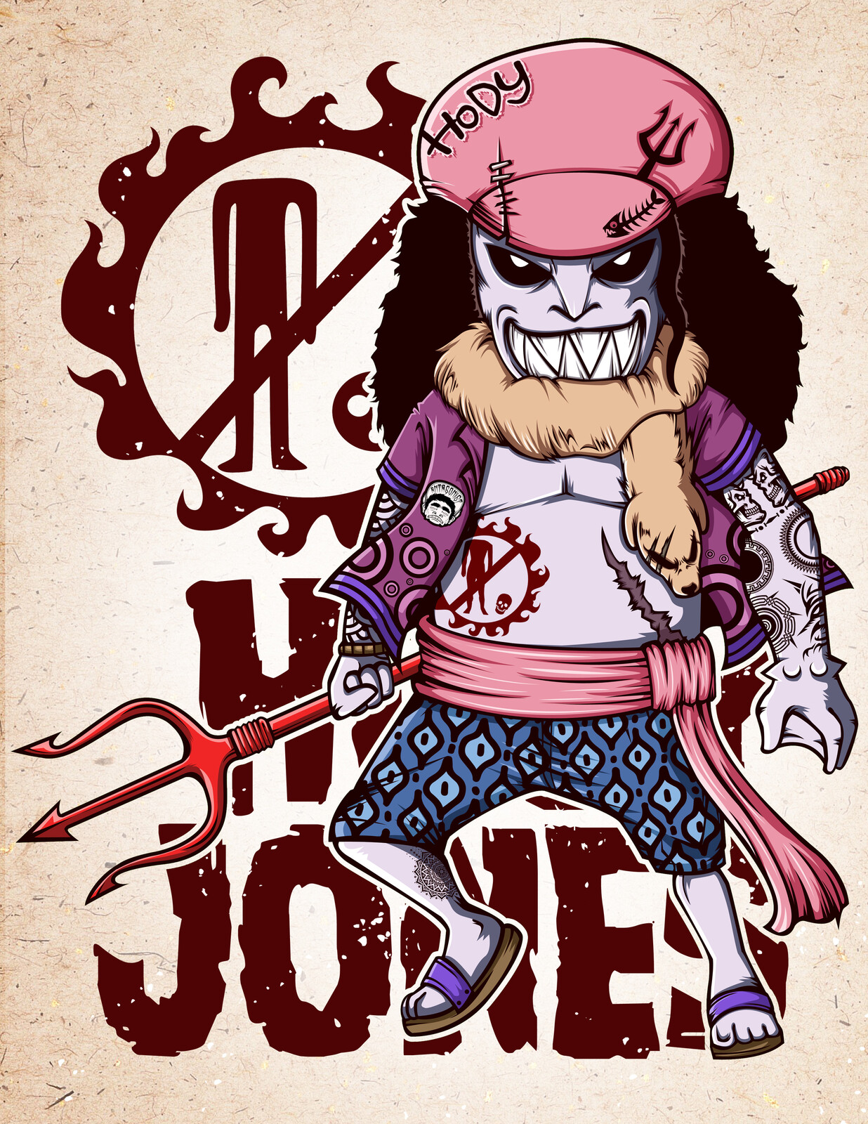 Vincent Macayan Hody Jones ( One Piece )