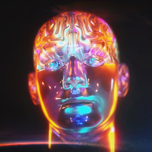 ArtStation - Neon Brain