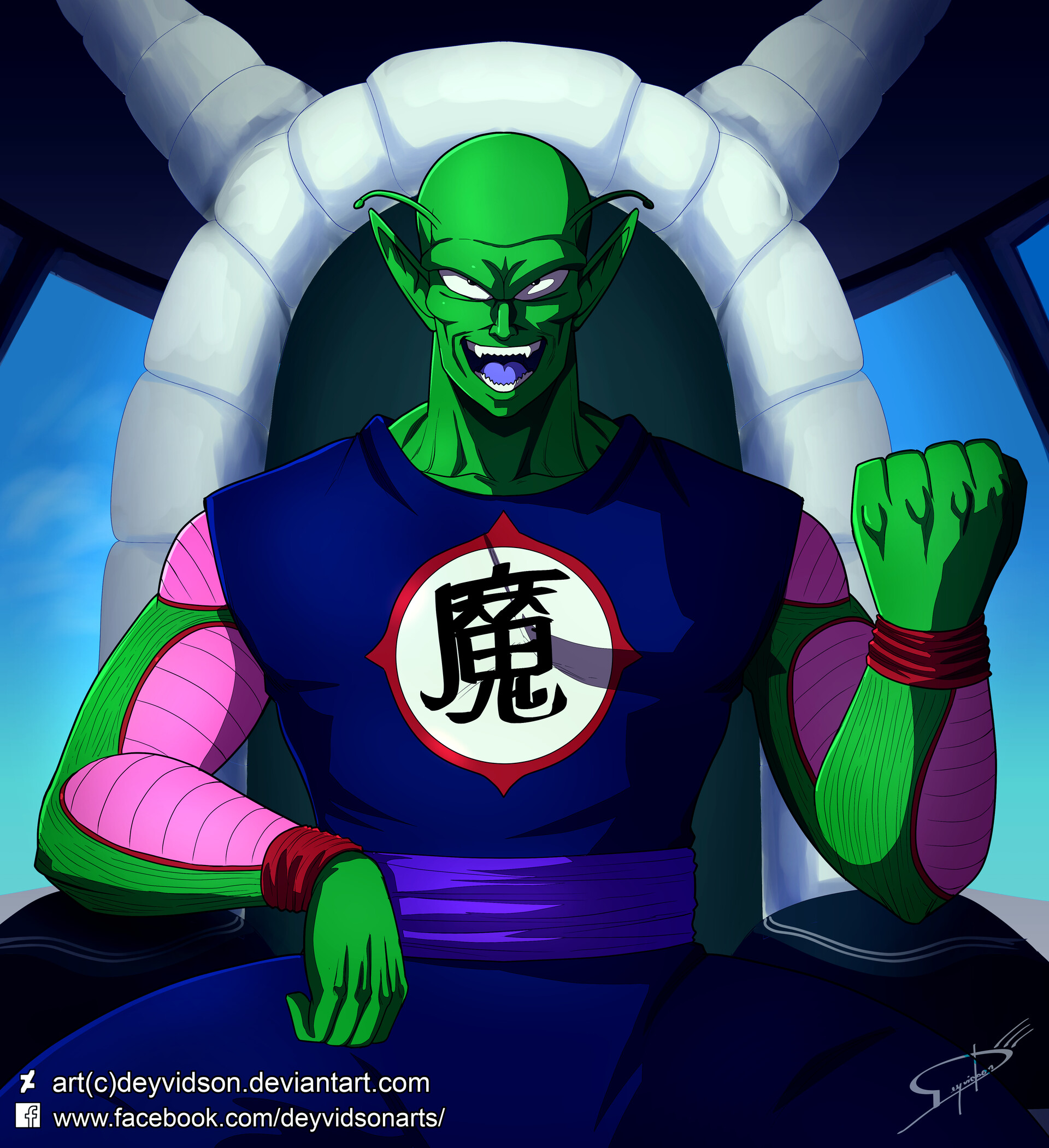Artstation Commissions From Dragon Ball Z Deyvidson Endo