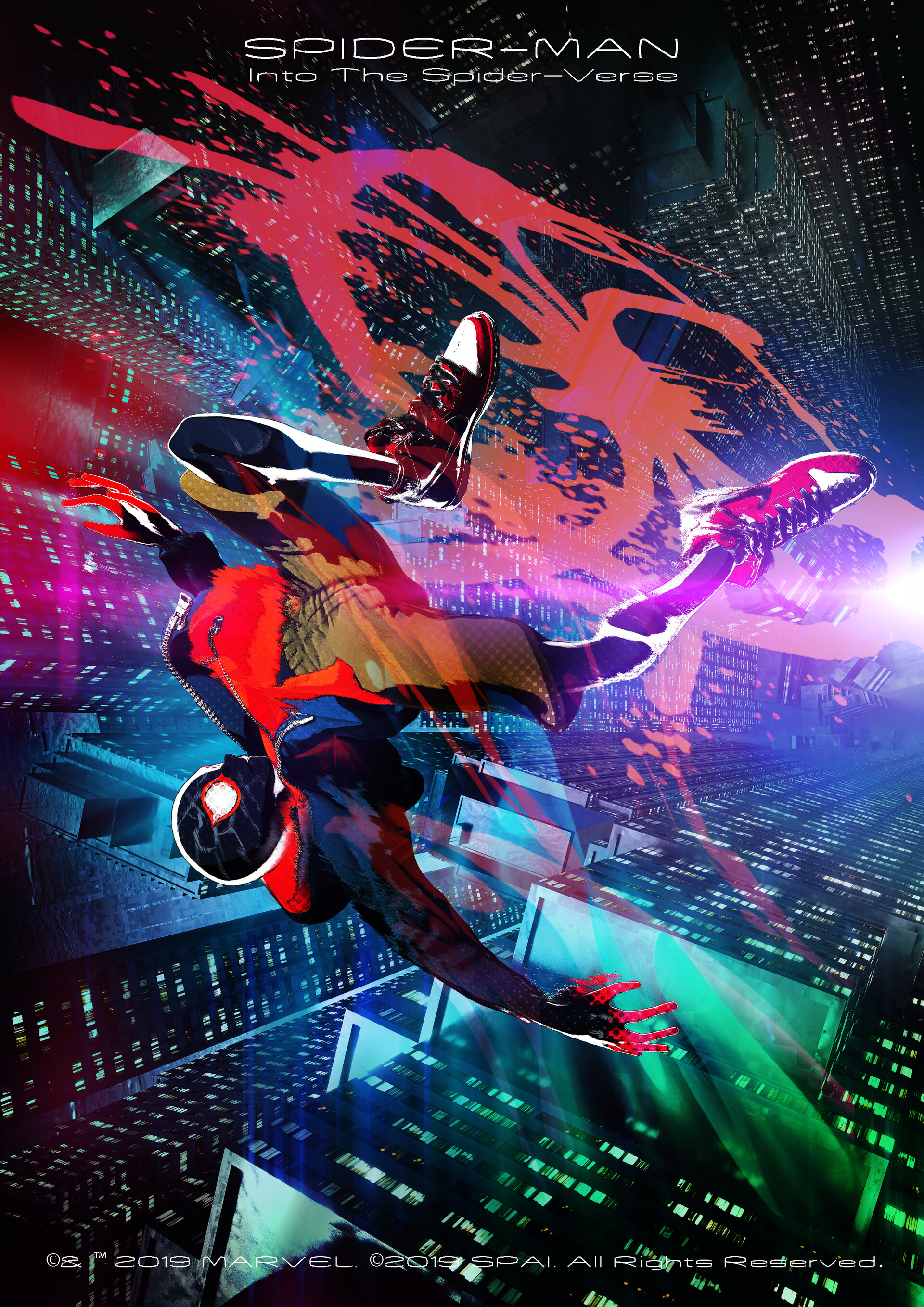 Artstation - Spider-man : Into The Spider-verse Fan Art