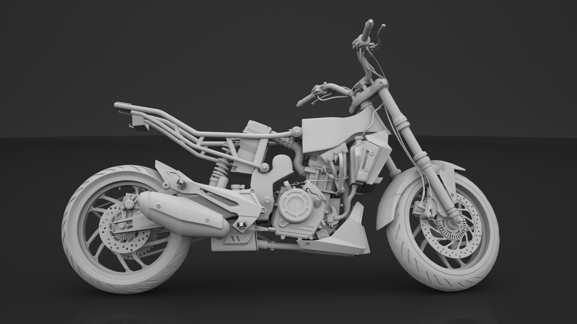Dominar 400 3d model sale